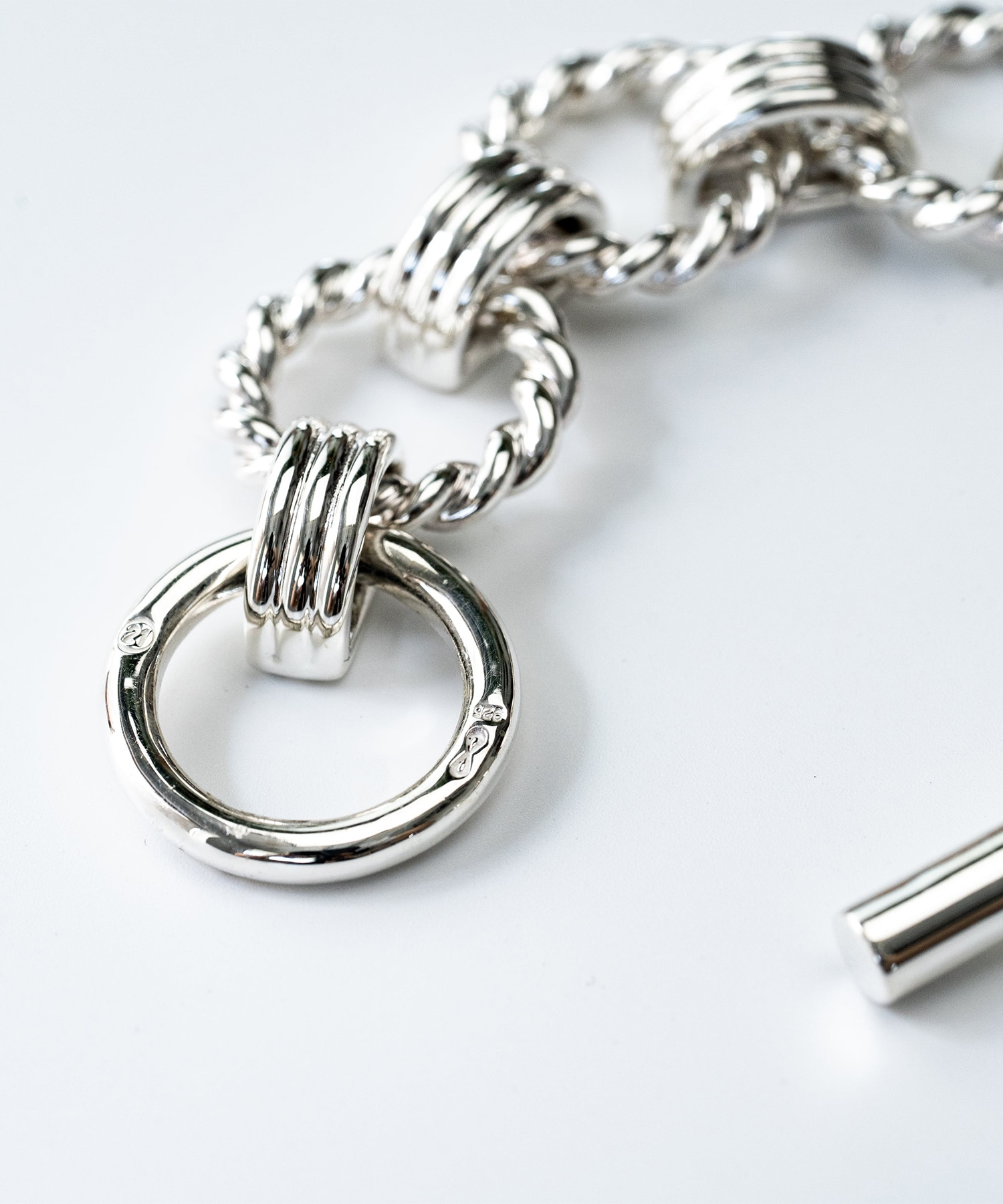 BN-050 All round rope bracelet WAKAN SILVER SMITH