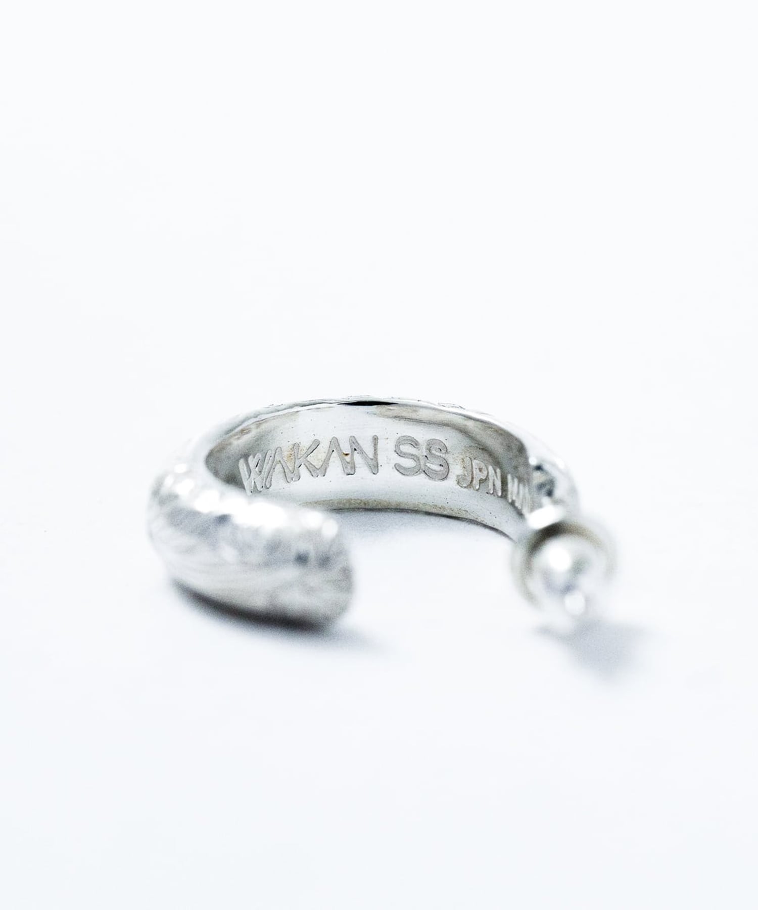 PI-011 Arabesque earring (Small) WAKAN SILVER SMITH