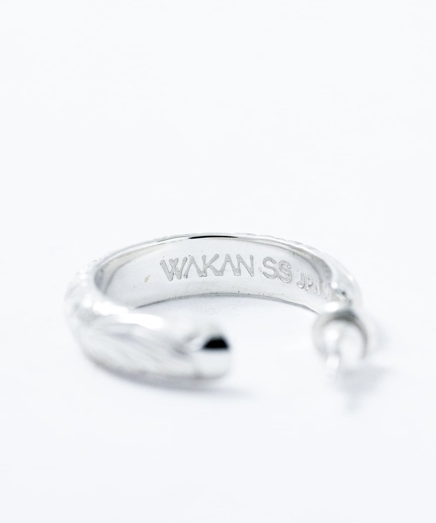 PI-012 Arabesque earring (Large) WAKAN SILVER SMITH