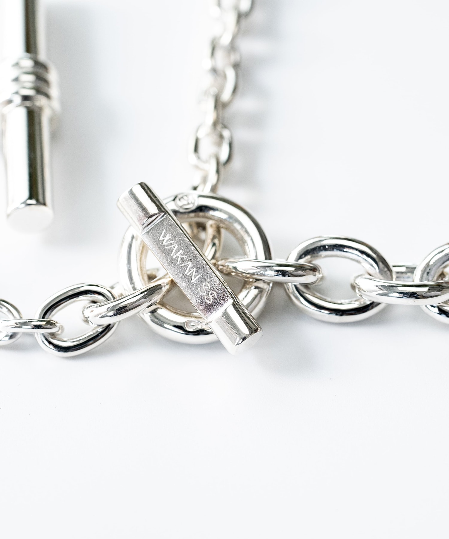 C-030 　Hang down necklace gradually WAKAN SILVER SMITH