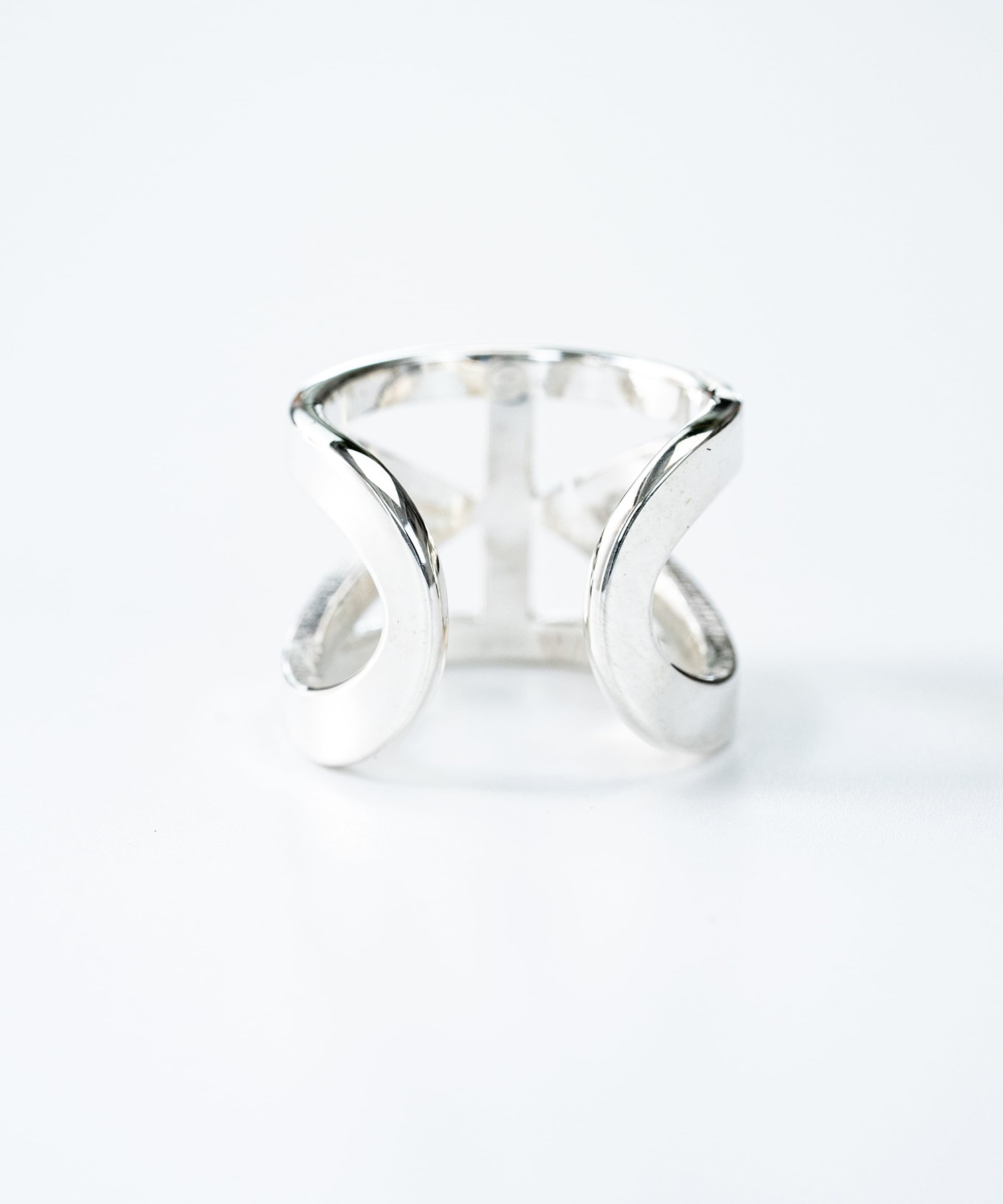 R-054 See through Mobius ring WAKAN SILVER SMITH