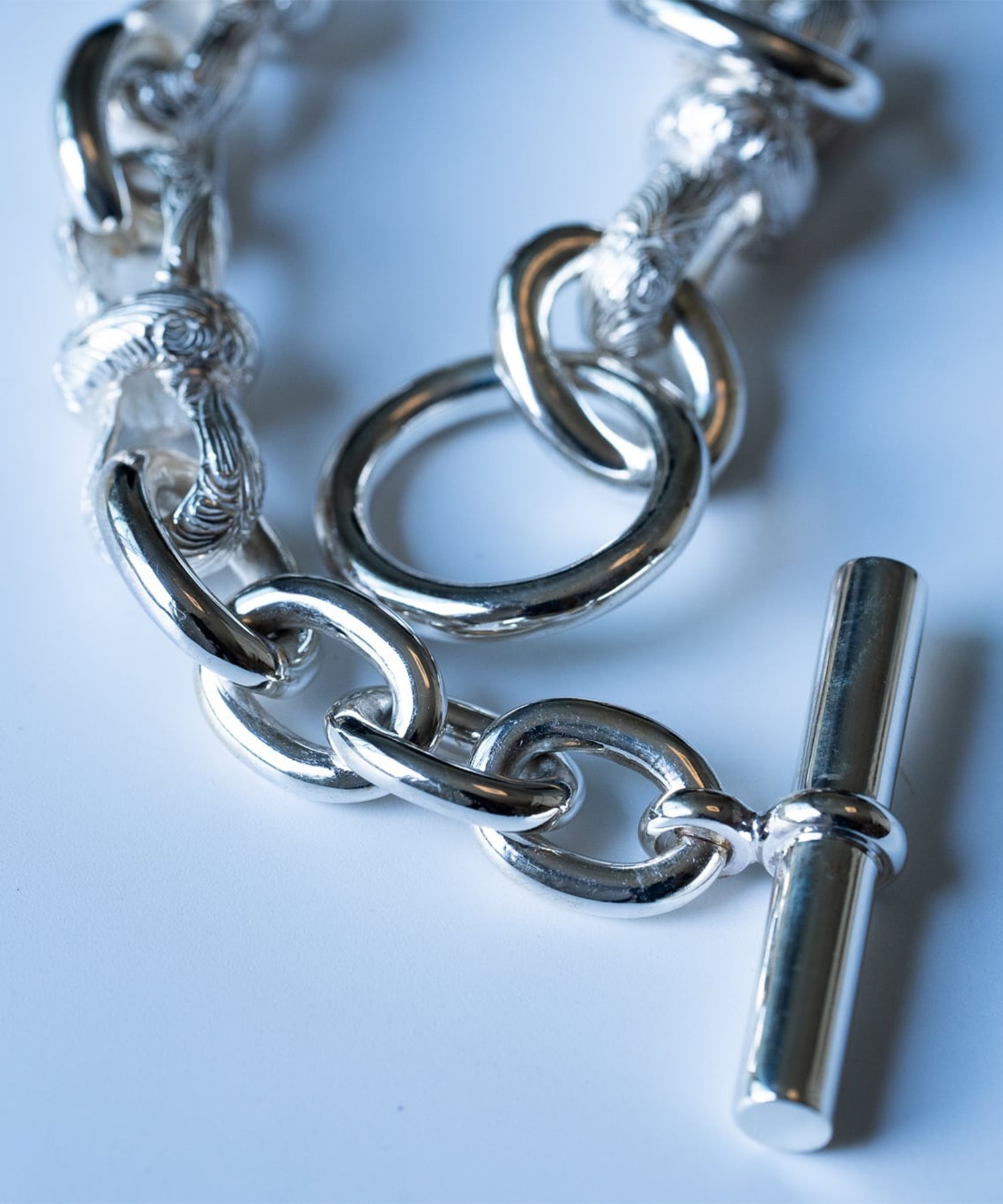 BN-066 Arabesque mebiusu bracelet XL WAKAN SILVER SMITH