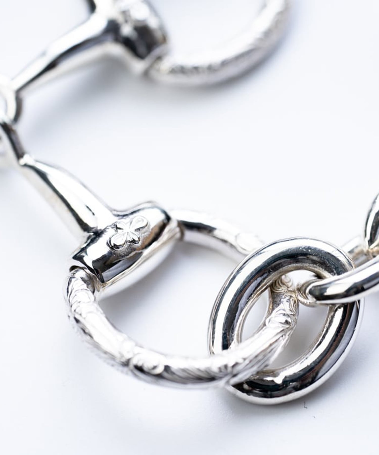 BN-080 Horse bit bracelet double WAKAN SILVER SMITH