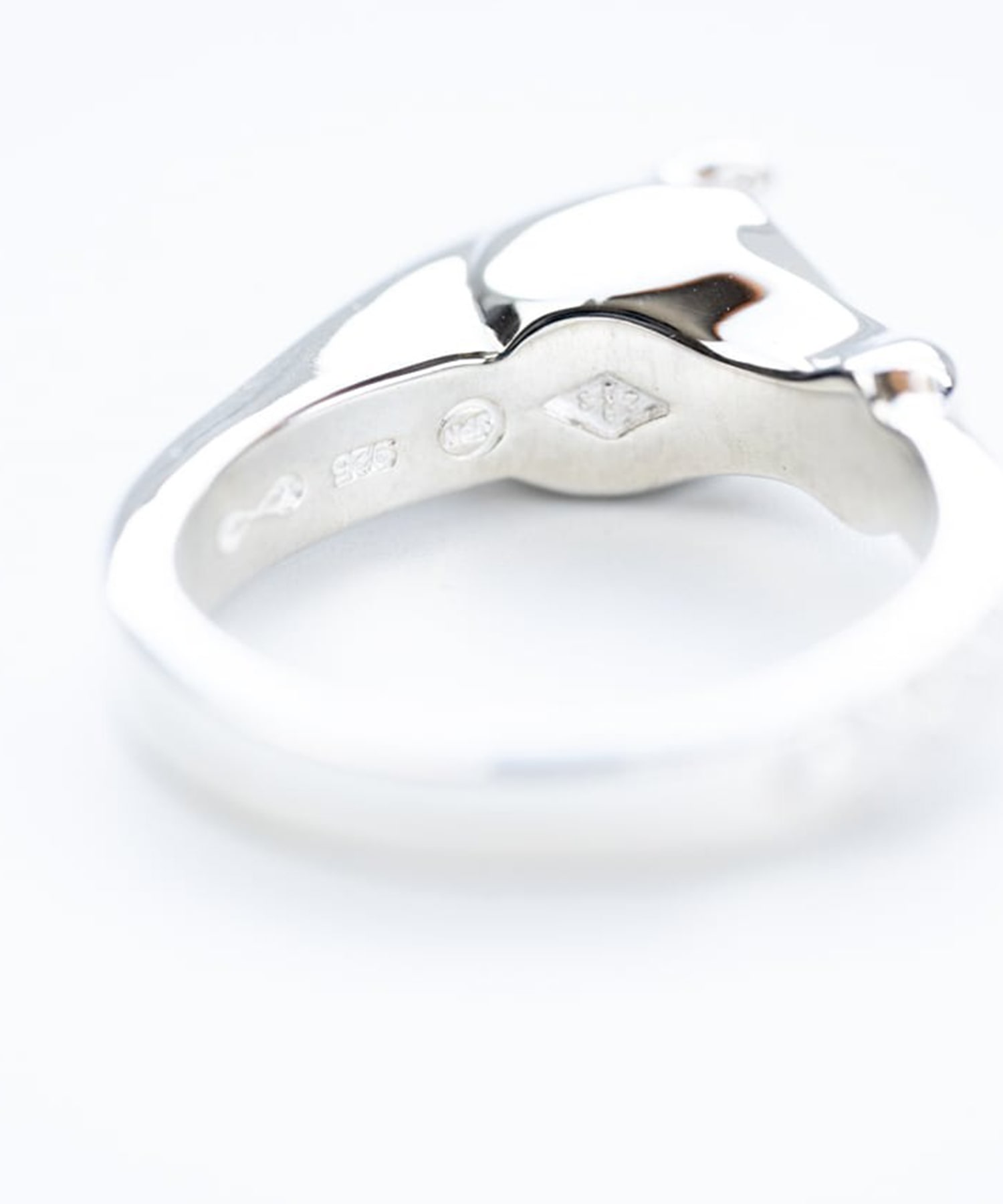 R-081 Horse ring (mebiusu pattern) WAKAN SILVER SMITH