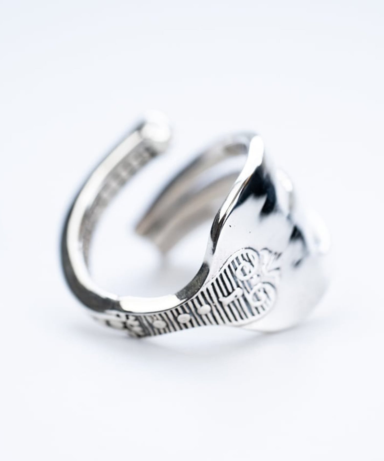 R-082 Cutlery fork ring (S) WAKAN SILVER SMITH