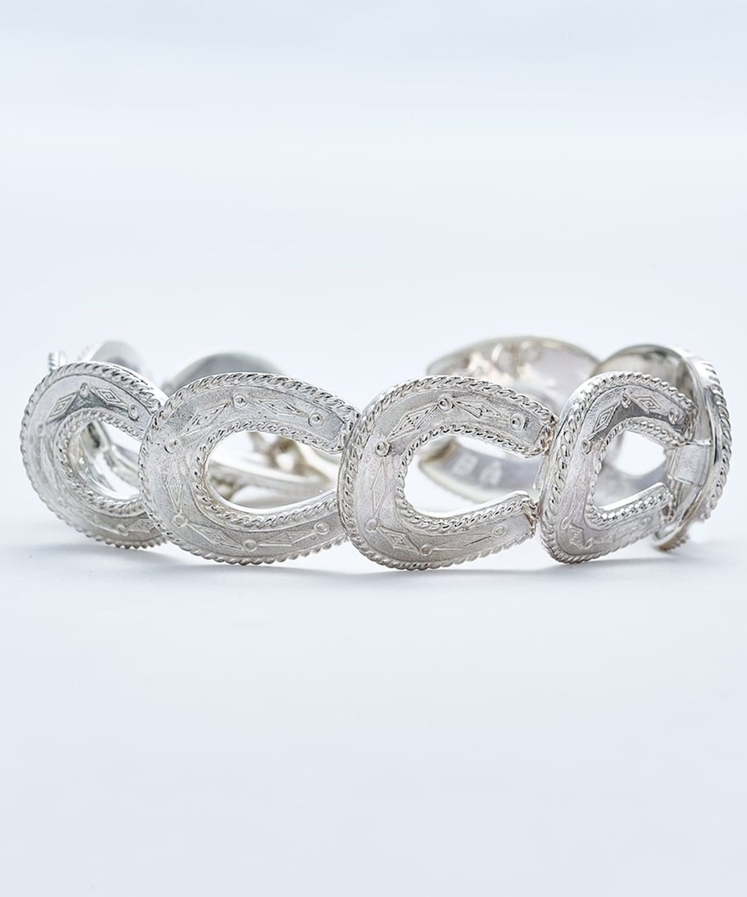 BN-095 Spirit Horse shoe Bracelet WAKAN SILVER SMITH