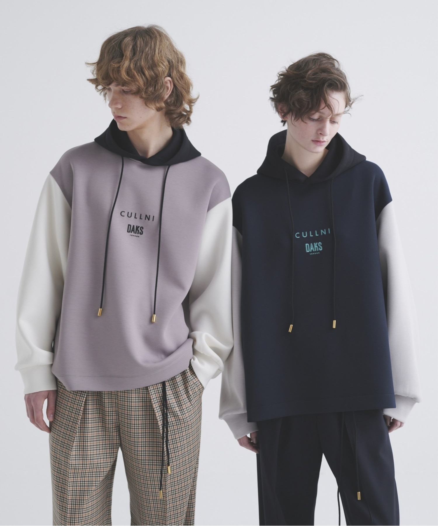 CULLNI for DAKS LONDON Logo Embroidery Hoodie CULLNI