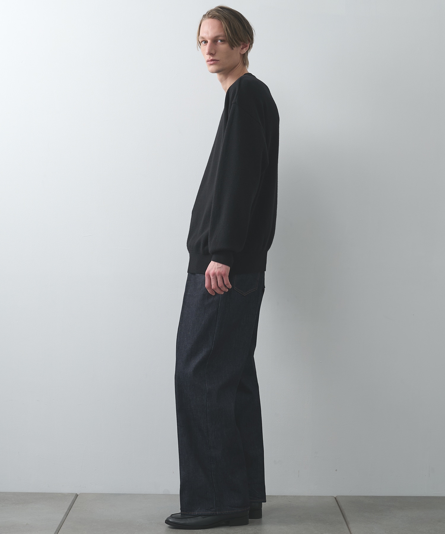 CASHMERE WOOL CREWNECK KNIT STUDIOUS