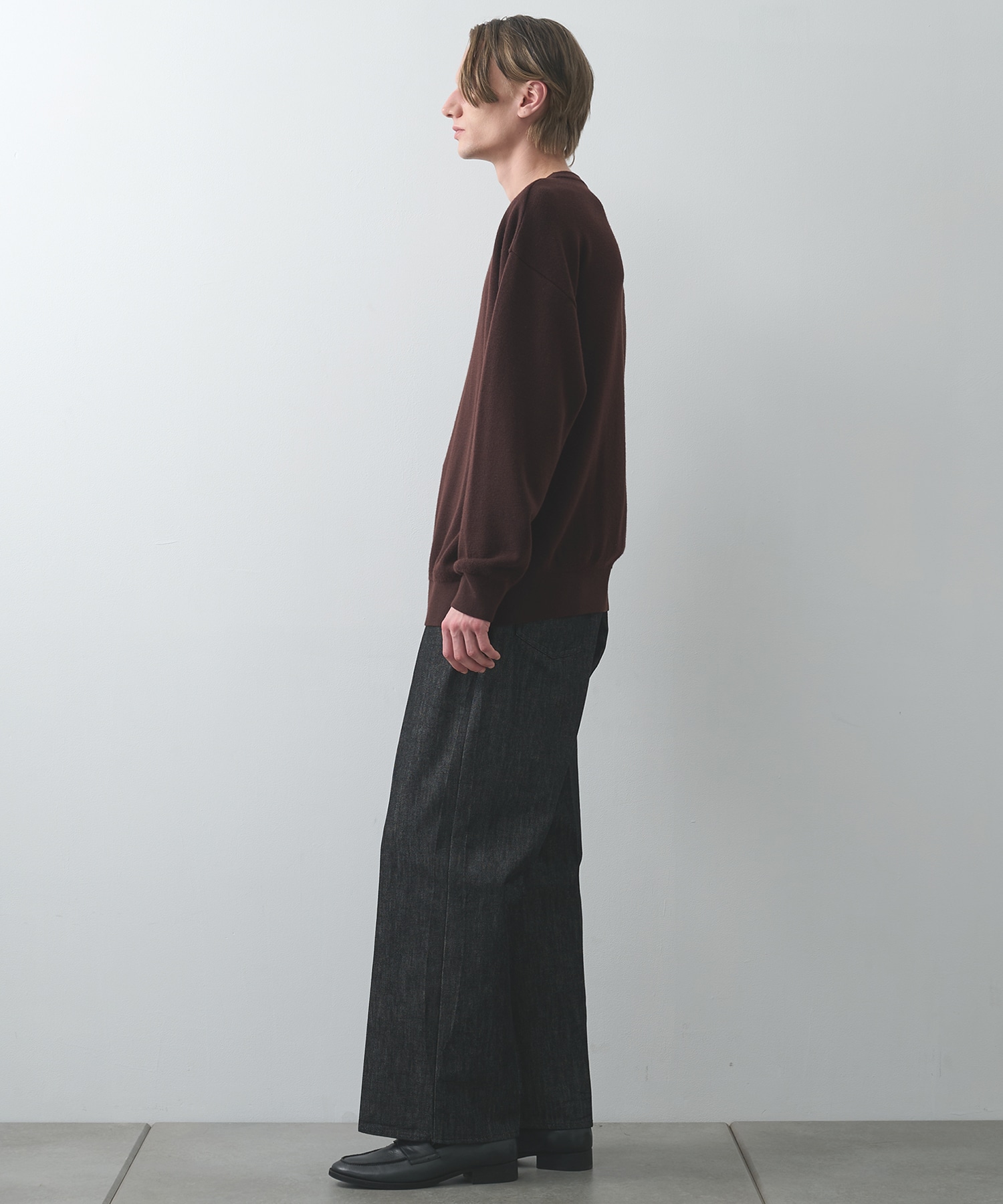 CASHMERE WOOL CREWNECK KNIT STUDIOUS