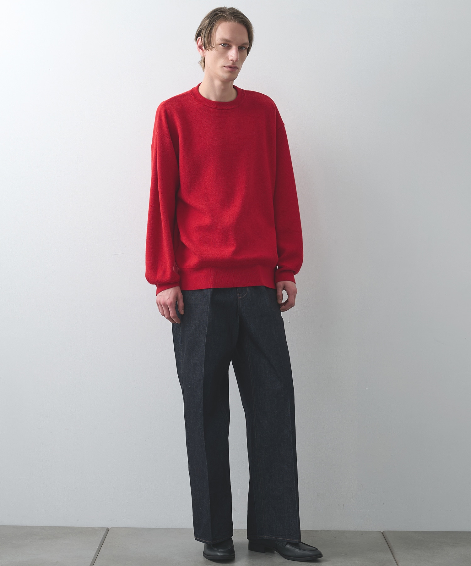 CASHMERE WOOL CREWNECK KNIT STUDIOUS