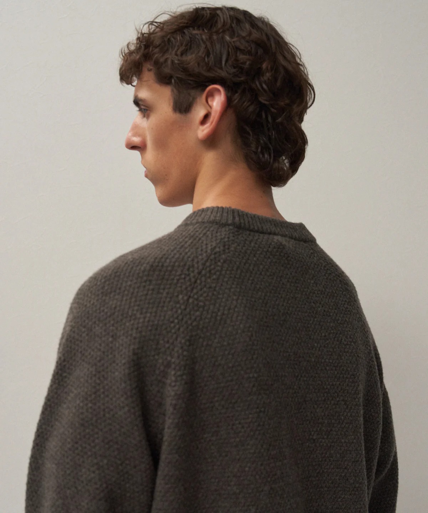LAMBS WOOL CREWNECK SWEATER ATON