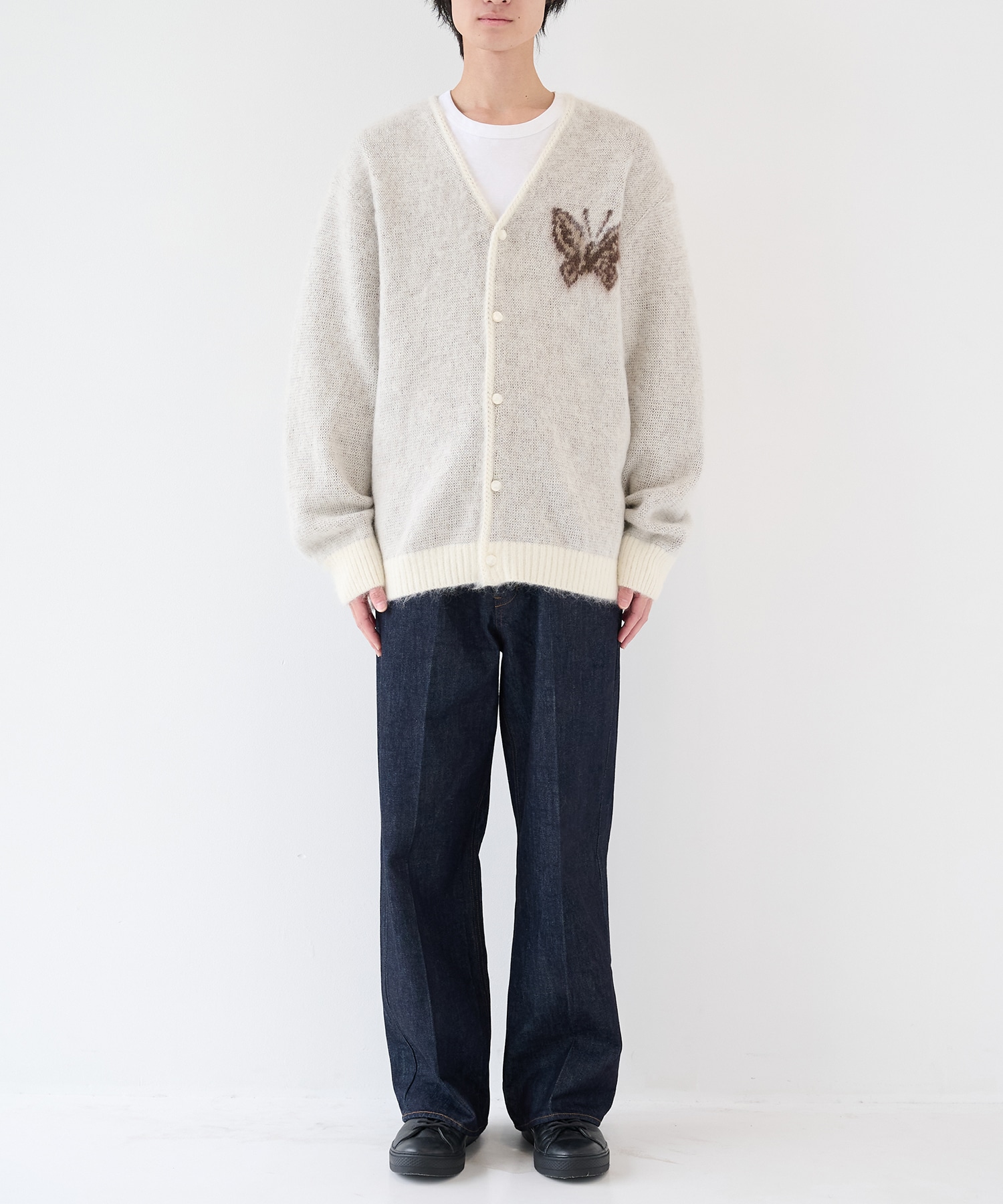 別注 Mohair Cardigan - 1Papillon NEEDLES