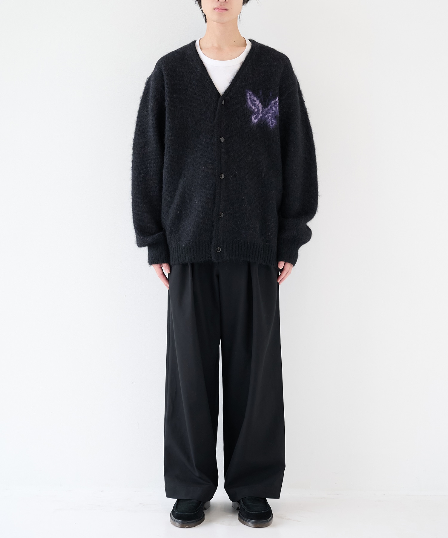 別注 Mohair Cardigan - 1Papillon NEEDLES