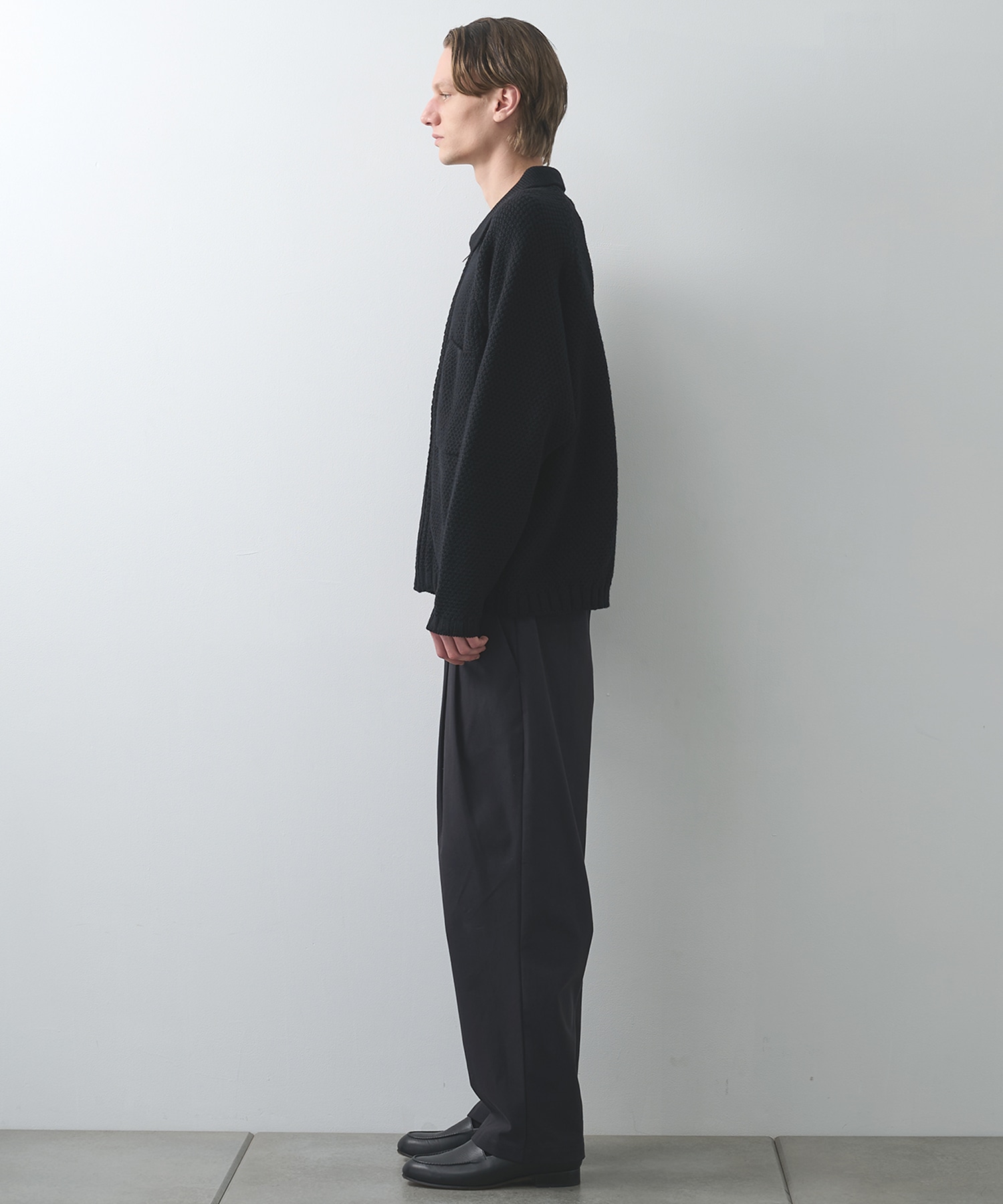 5G knitted blouson STILL BY HAND