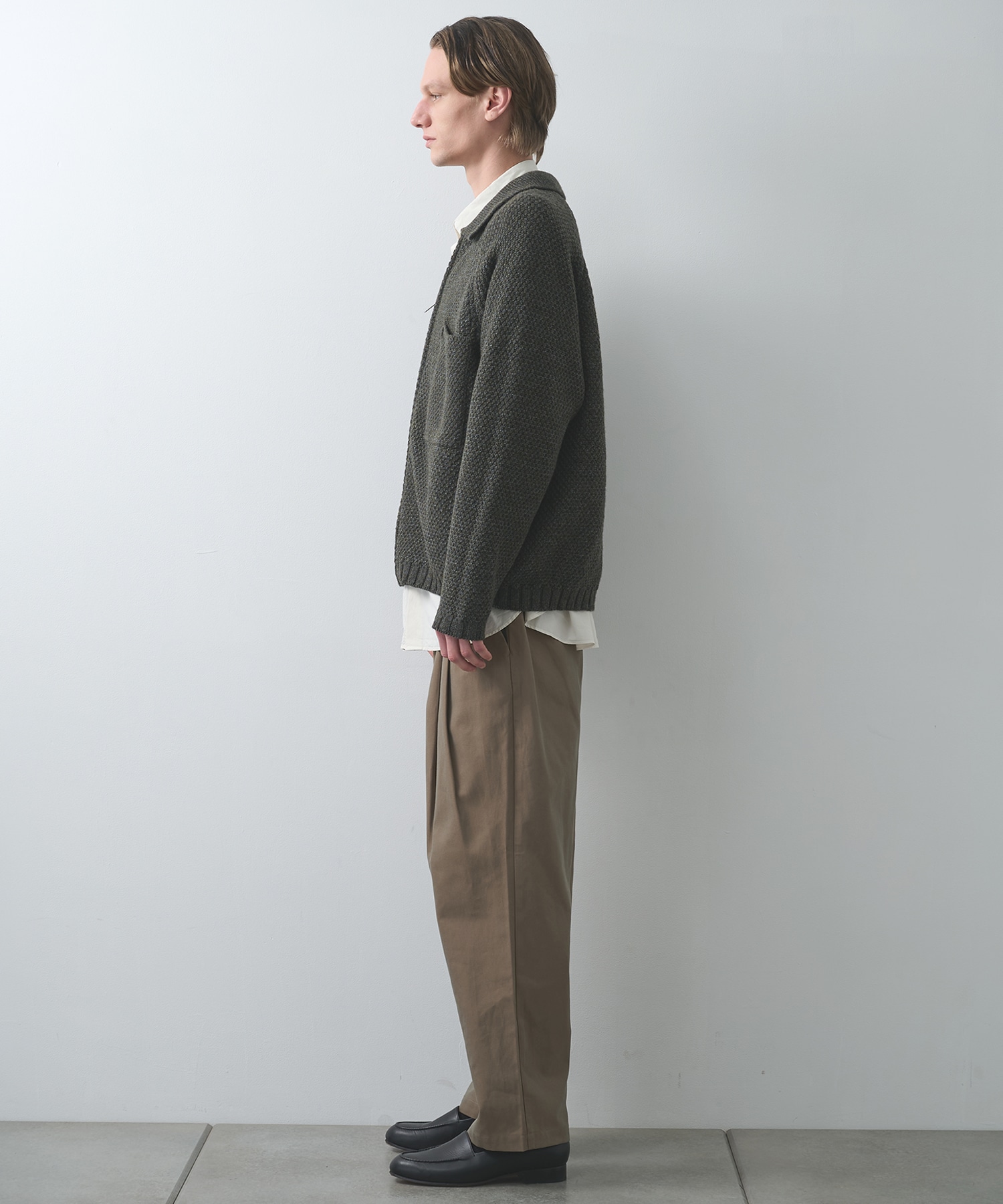 5G knitted blouson STILL BY HAND