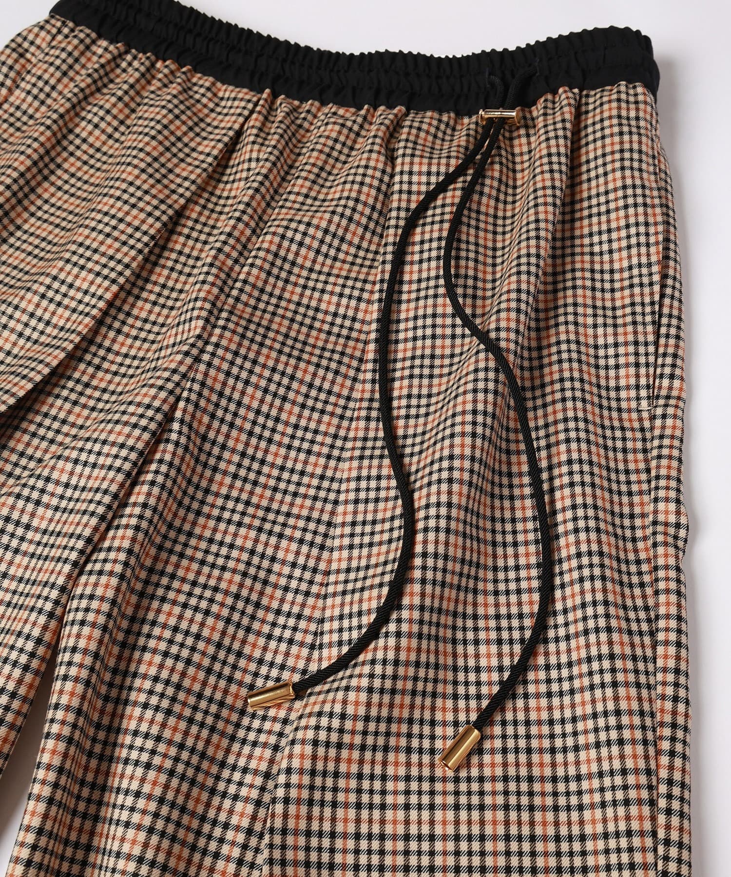 CULLNI for DAKS LONDON Tuck Drawstring Wide Pants CULLNI