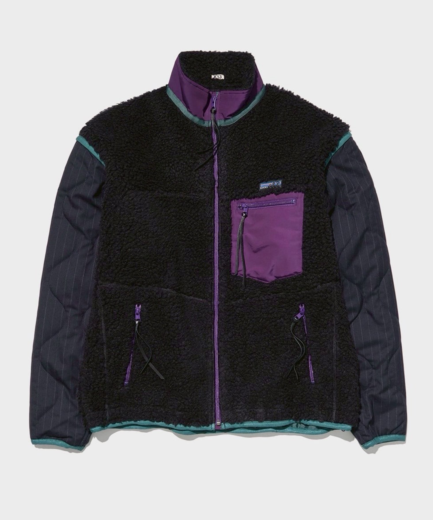Freece-texture jacket KHOKI