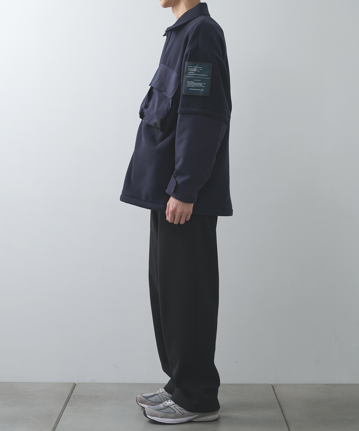 9252-BL06-007 FLEACE BLOUSON N.HOOLYWOOD