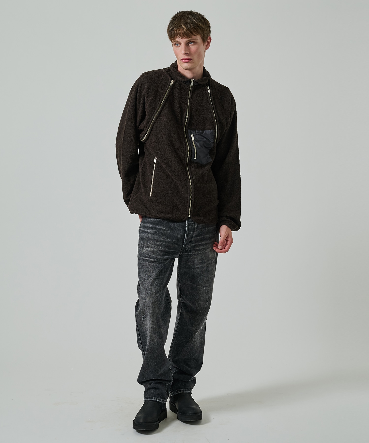 BOA ZIP JACKET SUGARHILL