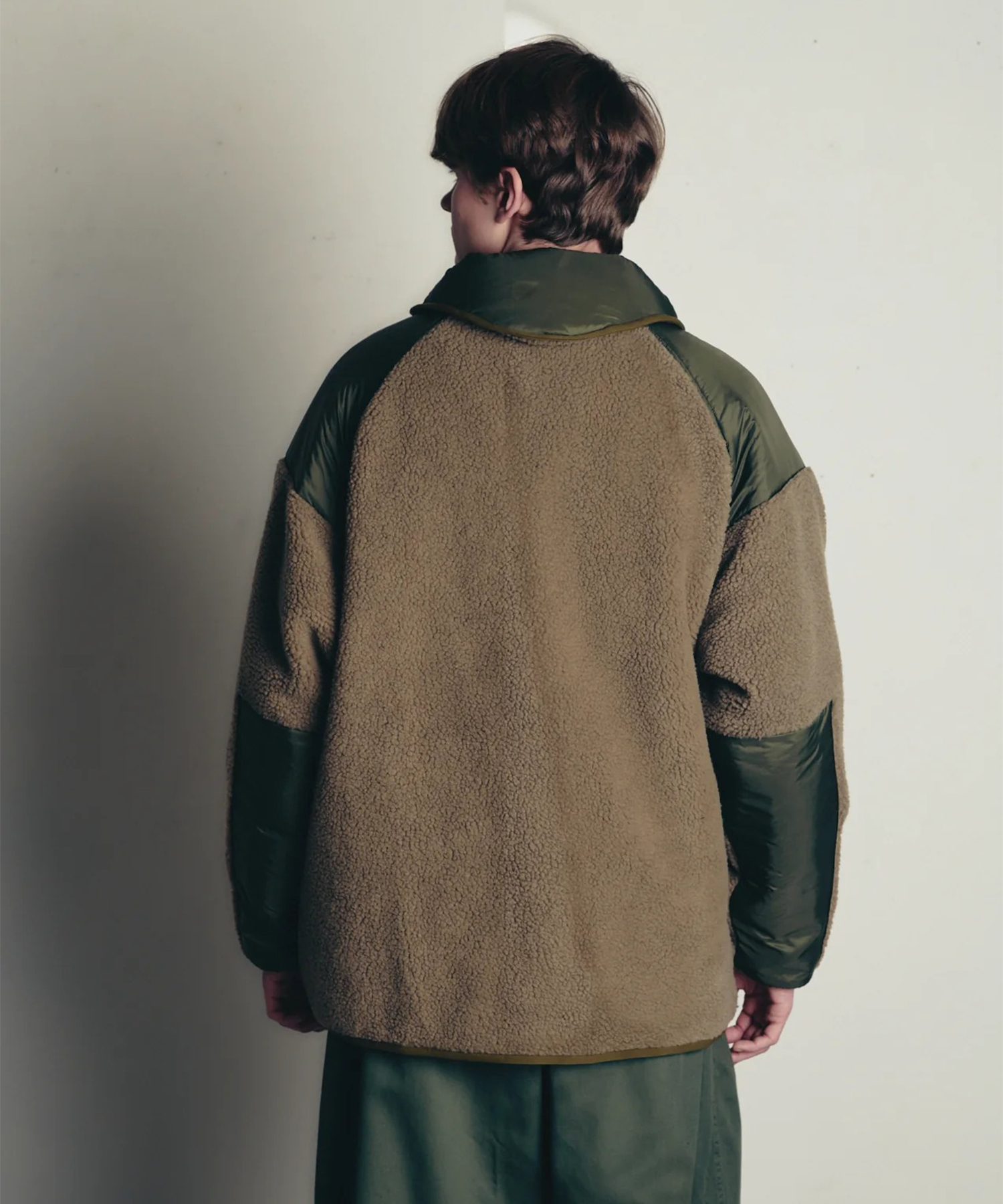 REVERSIBLE FLEECE DOWN JACKET is-ness×TAION TAION/TAION EXTRA