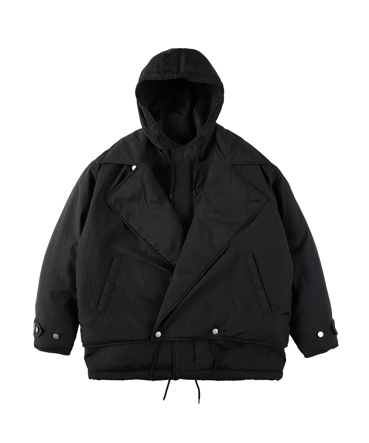 DOUBLE CUSHY HOODED JACKET PHINGERIN