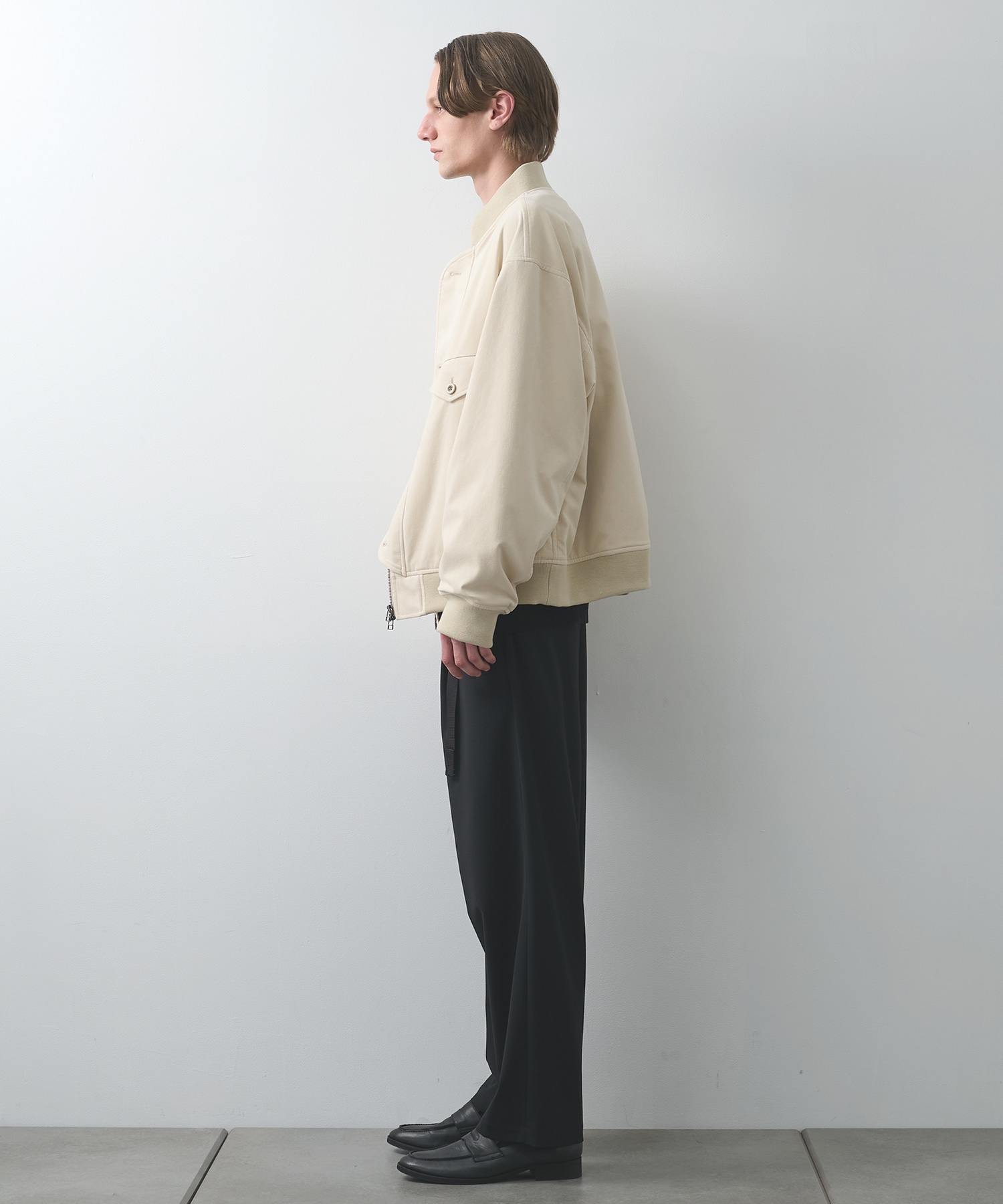 別注 4 Pockets Zip-up Rib Blouson UJOH HOMME