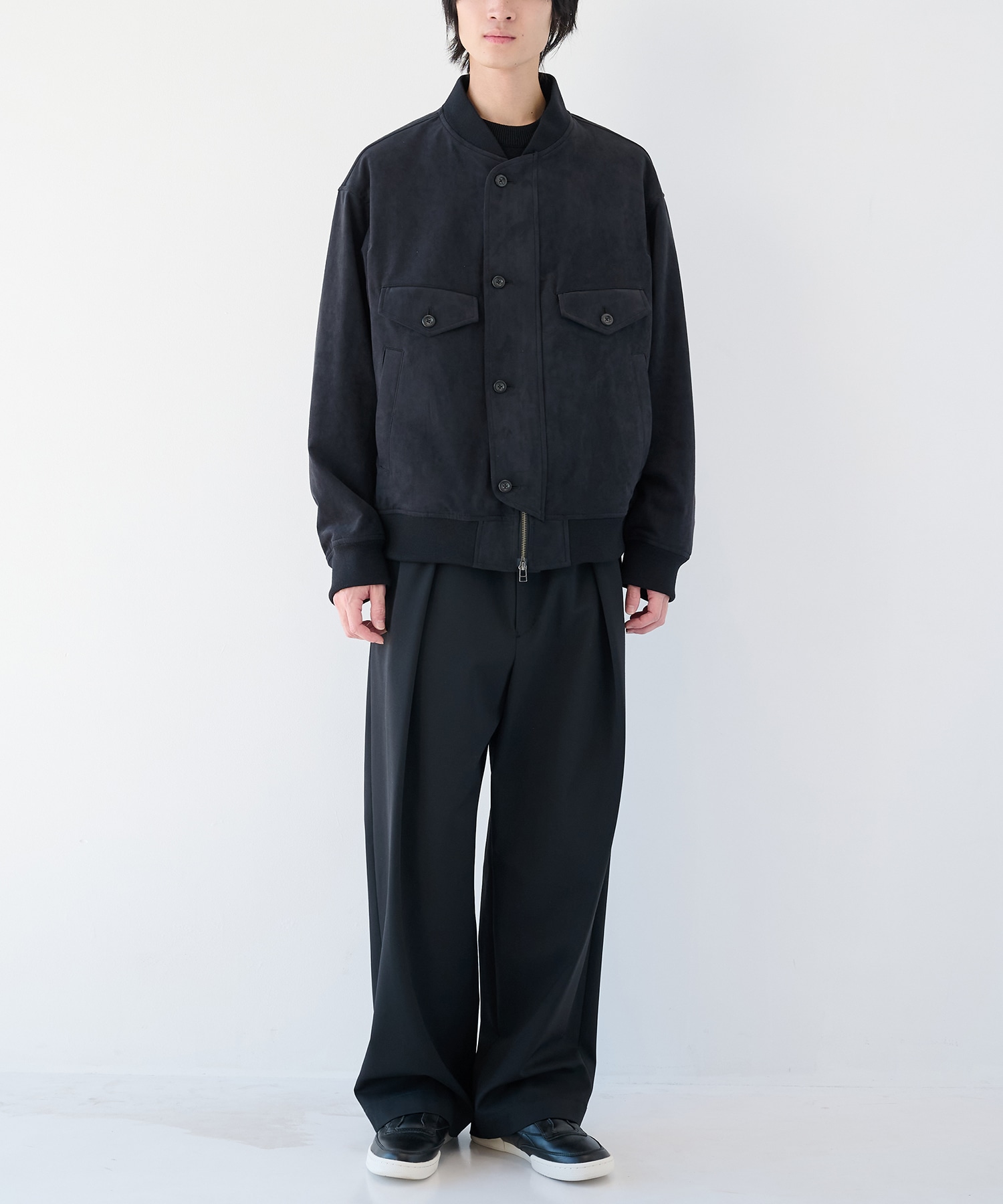 別注 4 Pockets Zip-up Rib Blouson UJOH HOMME