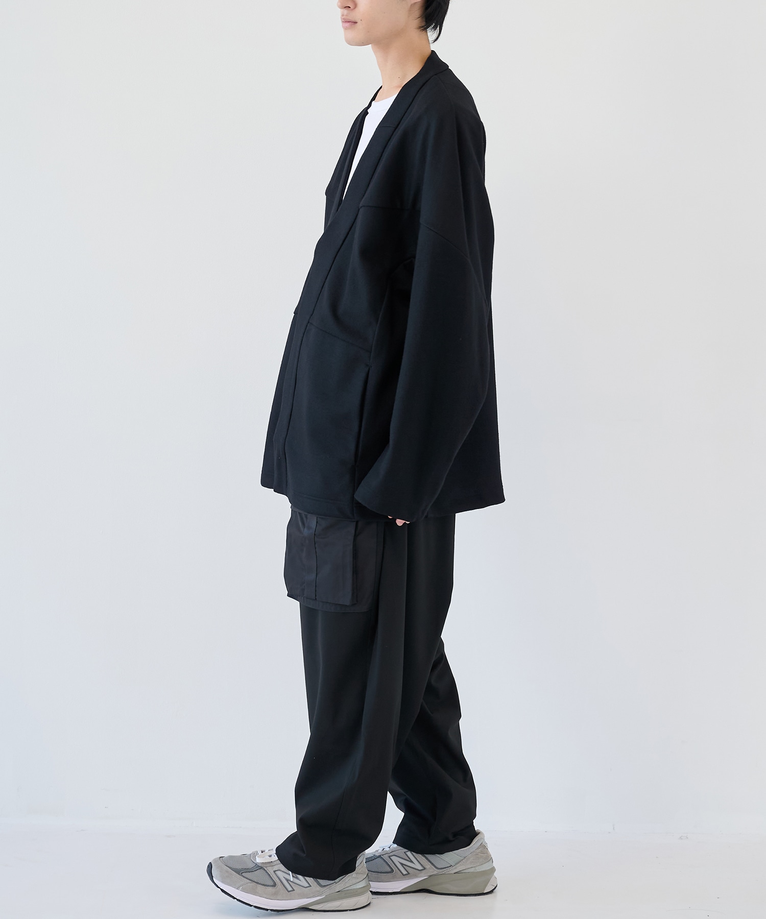 WOOL MELTON CARDIGAN White Mountaineering