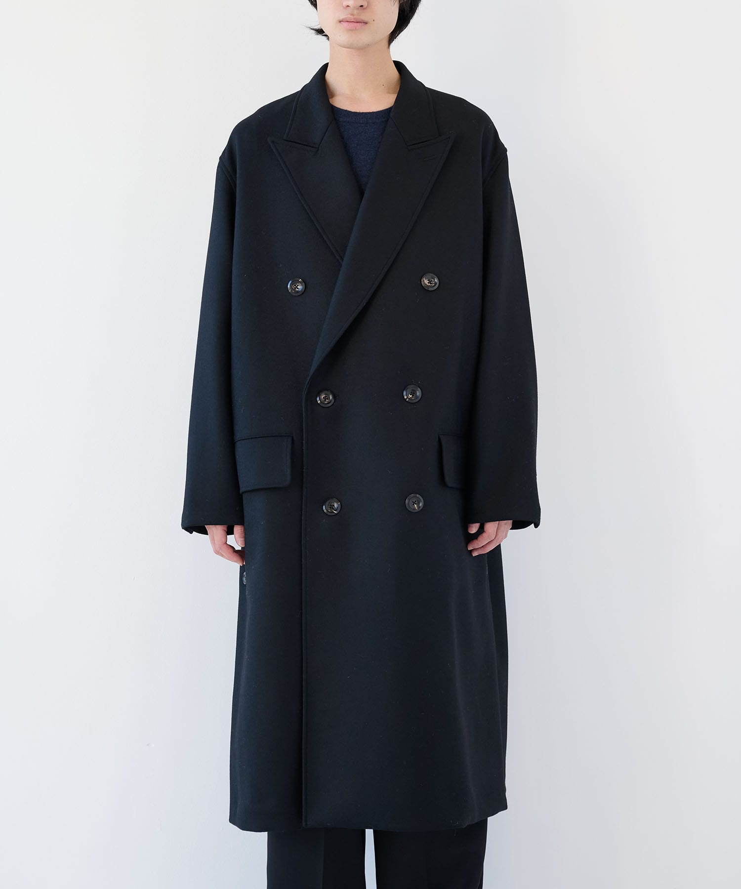 別注 THE DOUBLE PEAKED EASY COAT THE RERACS