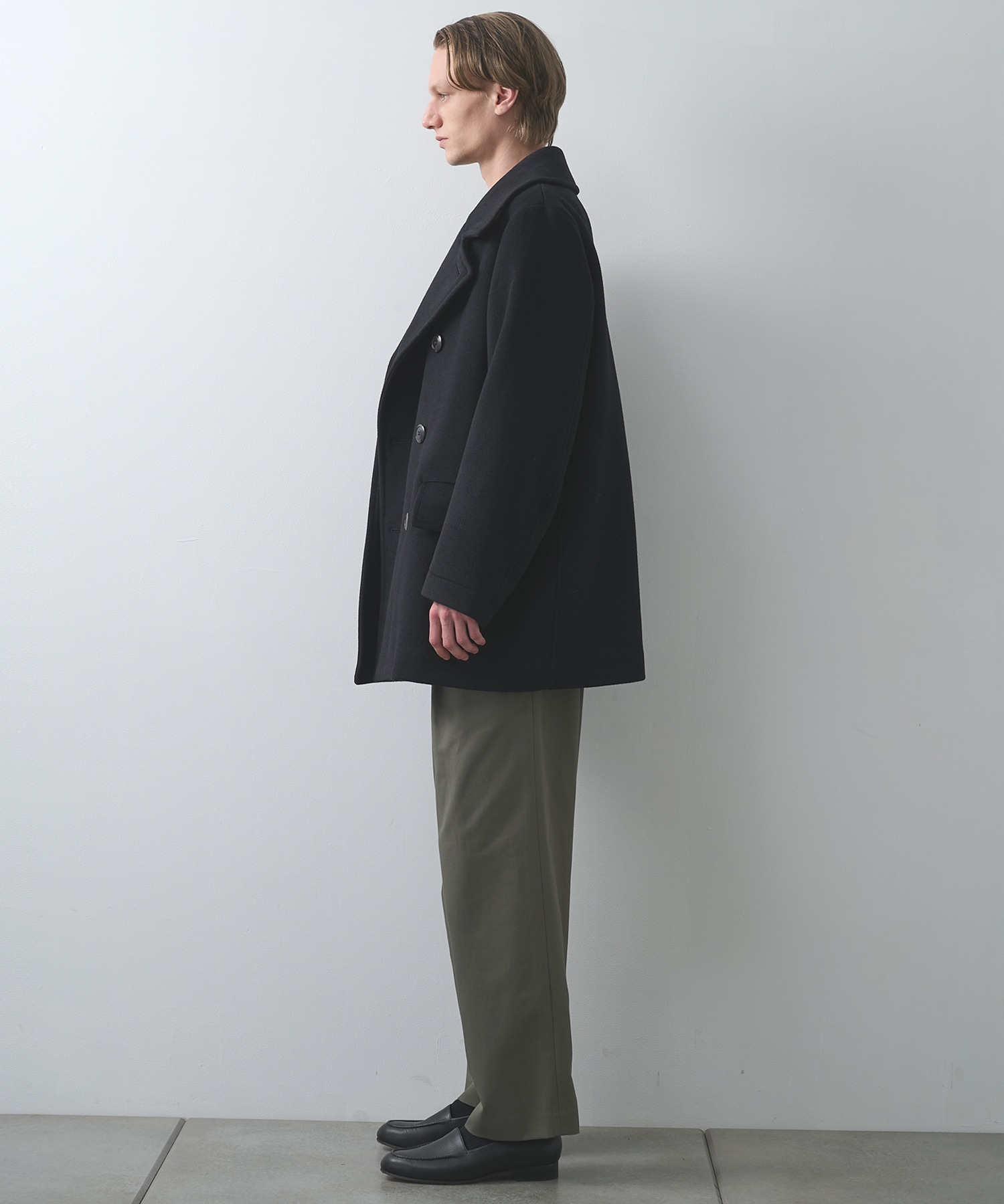 ウールシルクカシミヤビーバー / ブリッジコート MARKAWARE/marka