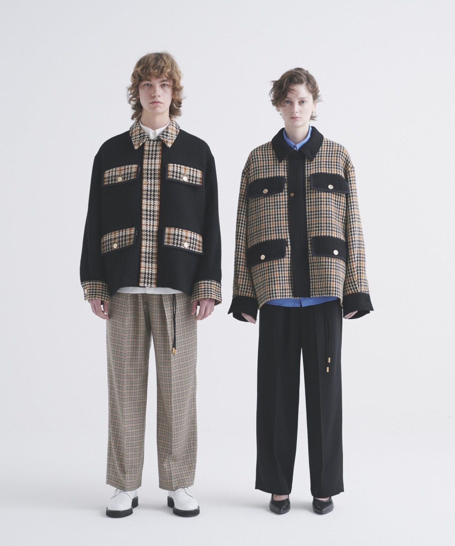 CULLNI for DAKS LONDON Tweed Jacket CULLNI