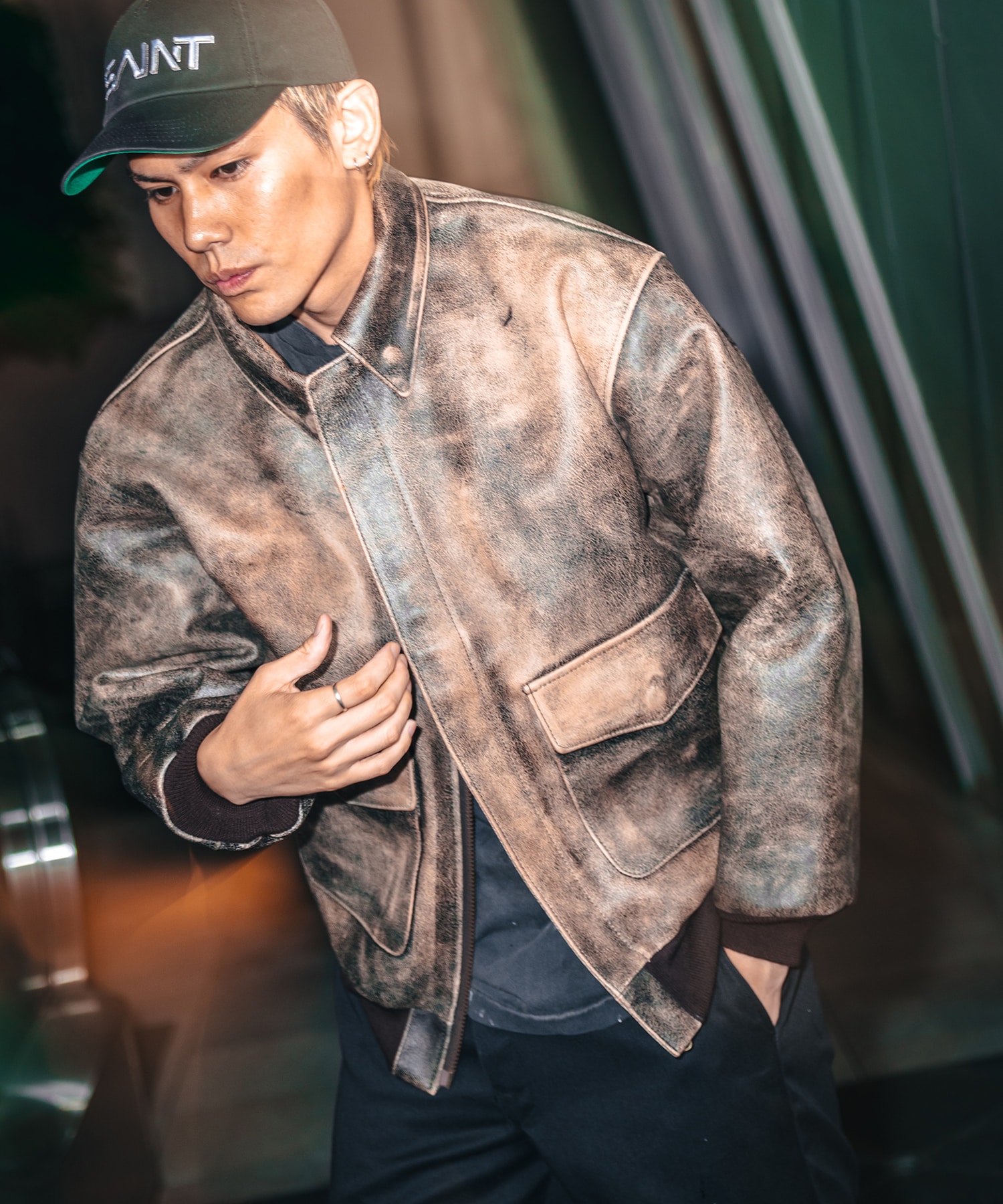 Hajime Sorayama / LEATHER A2 JKT / SM-HR1-0000-C80 SAINT M××××××