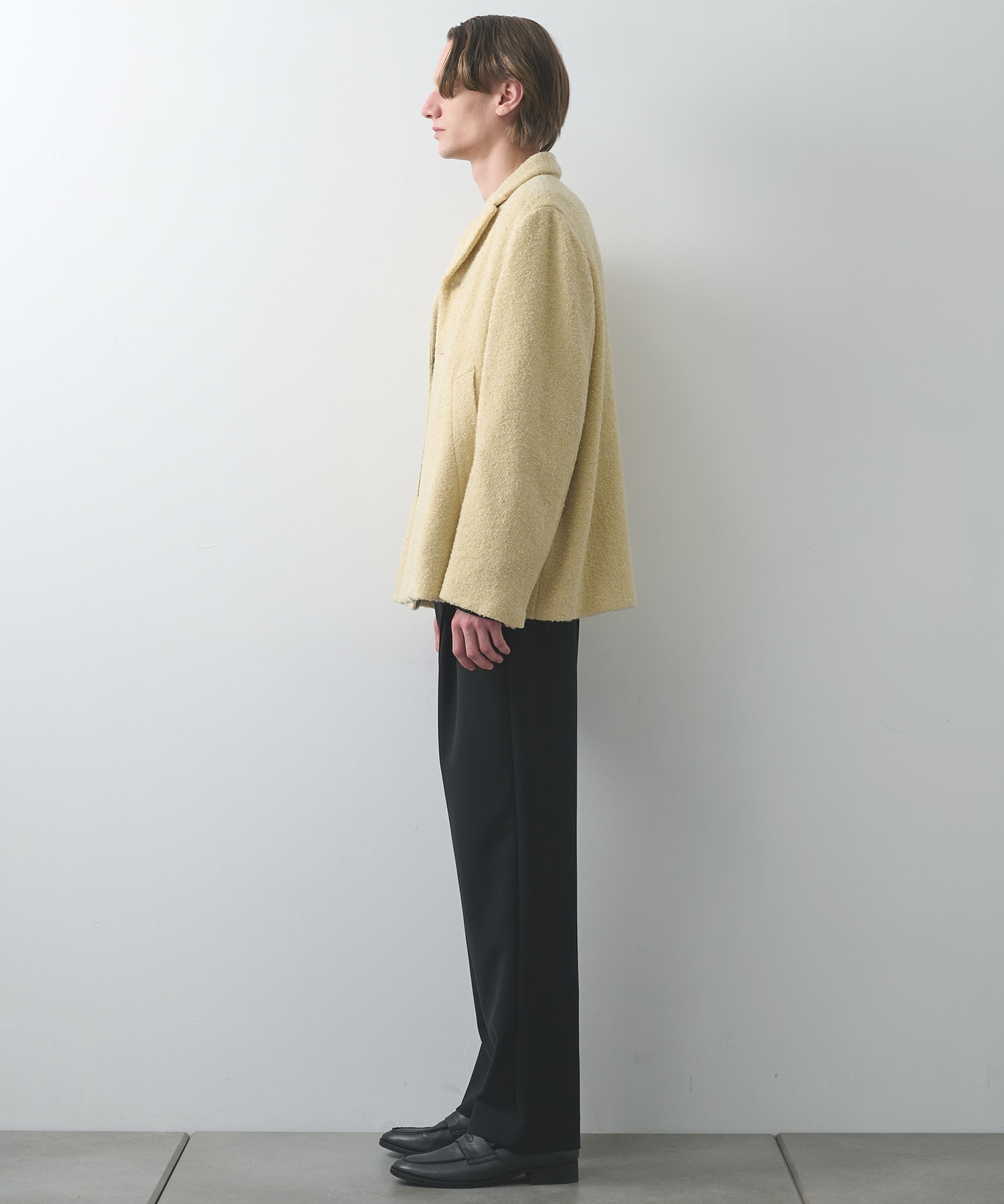 Mohair Wool Short Coat CULLNI