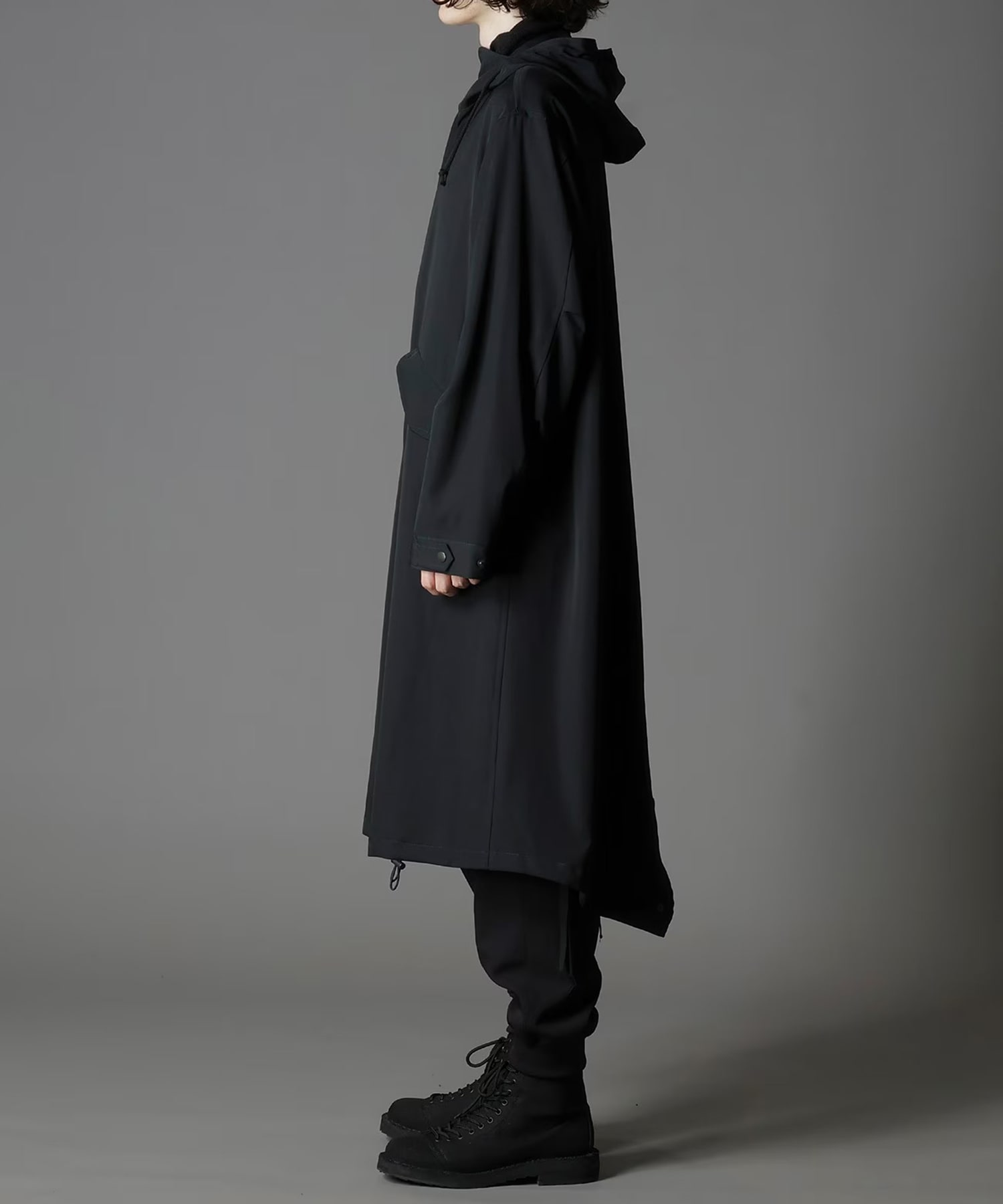 W/GABARDINE HOODED MODS COAT GroundY