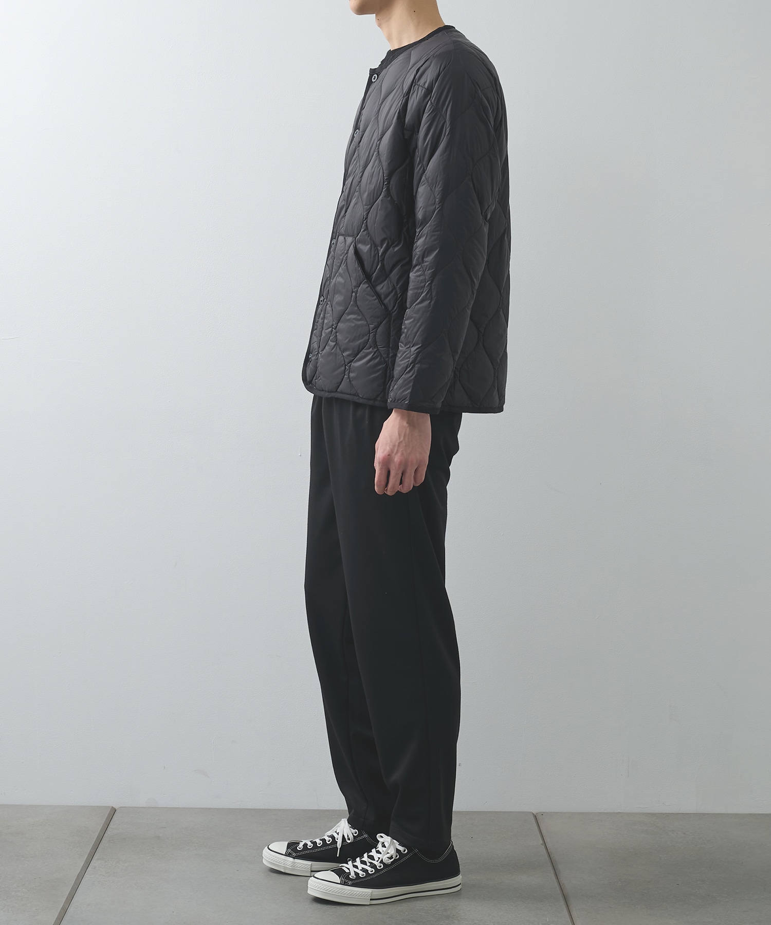 MILITARY CREW NECK DOWN JKT TAION