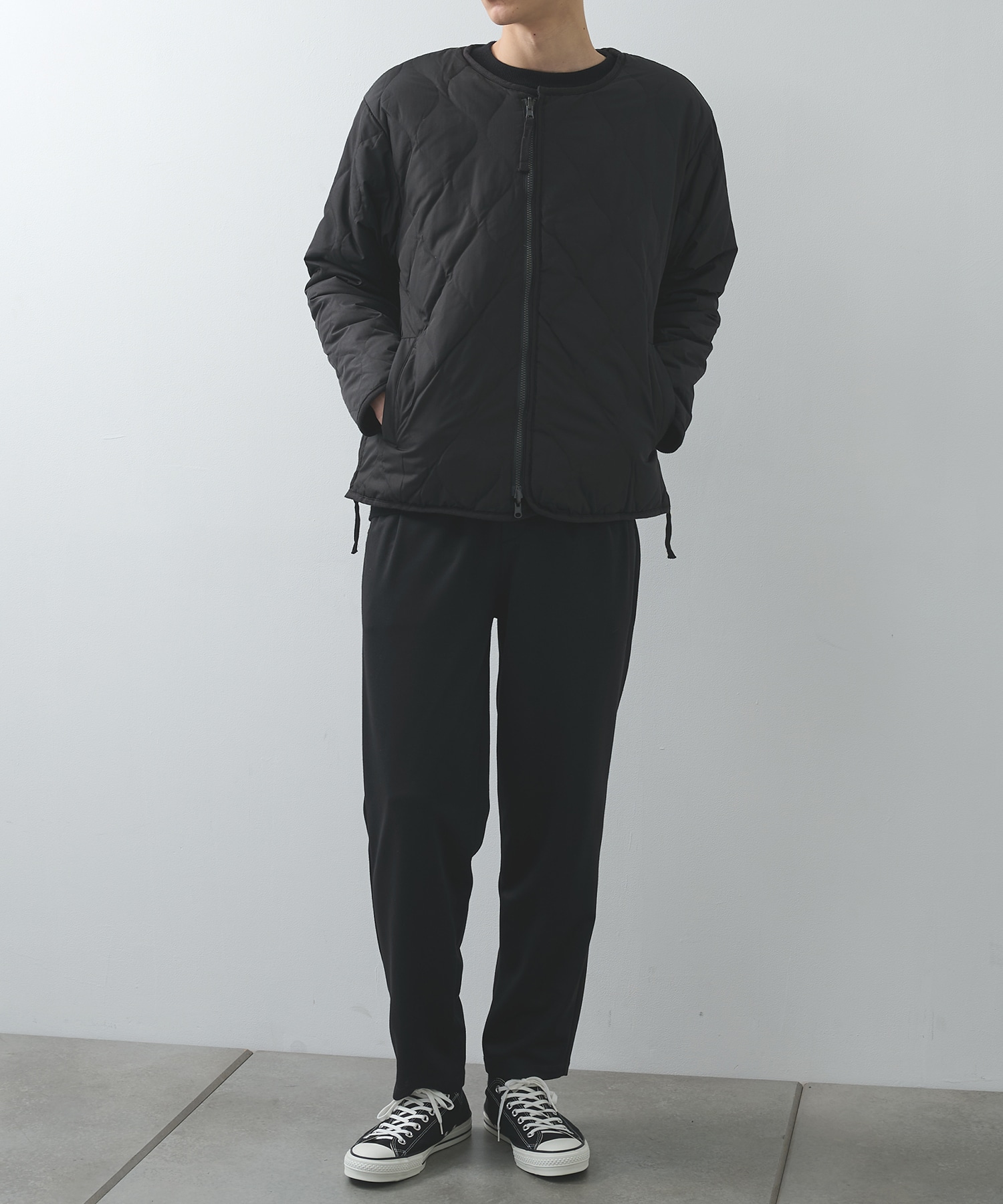 MILITARY RIVERSIBLE DOWN＋BOA CREW NECK JACKET TAION