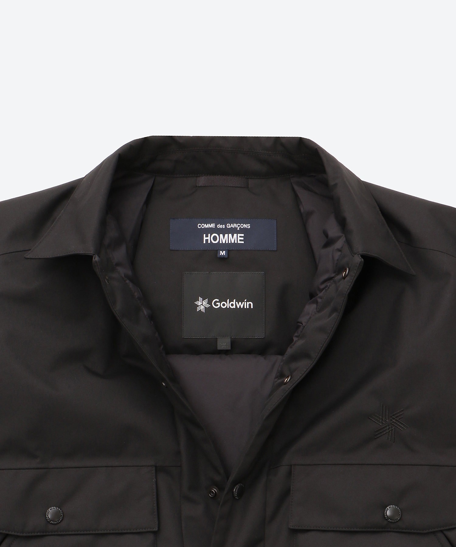 HP-J029-051 ×GOLDWIN GORE-TEX DOWN SHIRT JACKET COMME des GARCONS HOMME