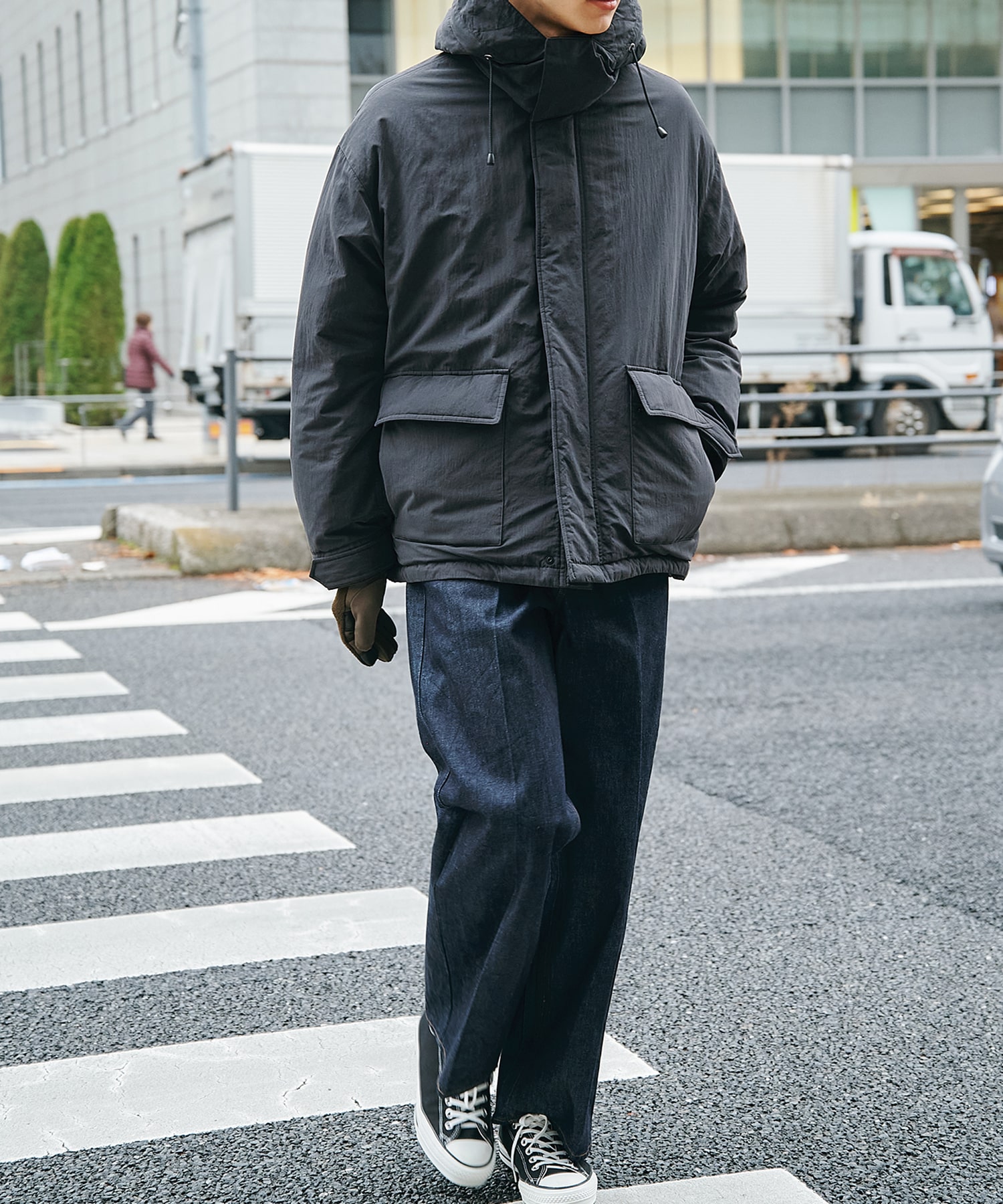 別注 ×NANGA Short Mods Down Jacket NANGA