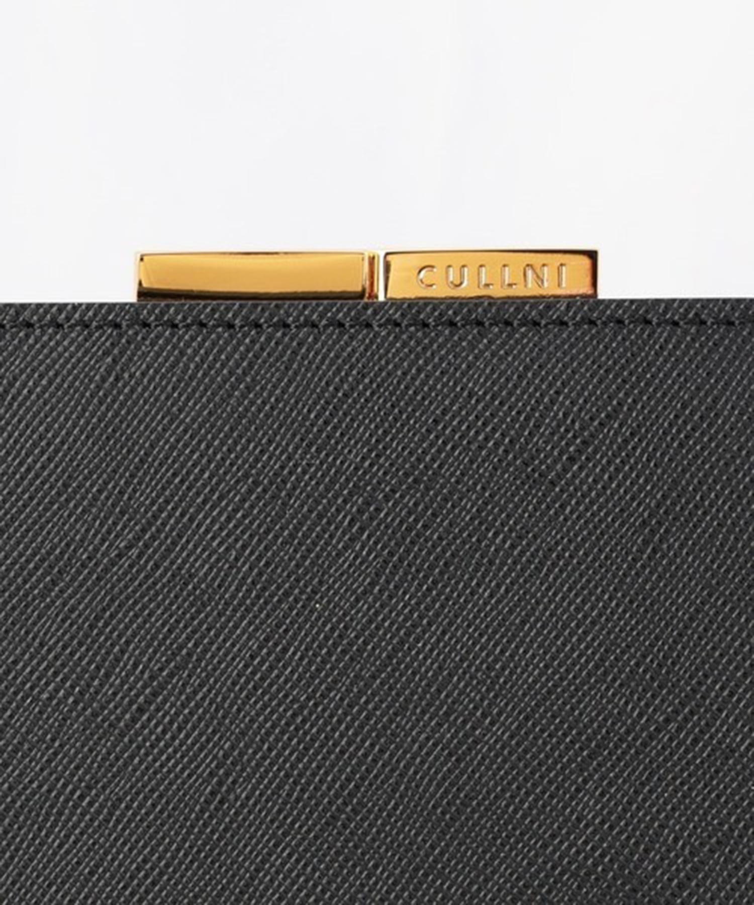 Leather Mini wallet With A Clasp CULLNI