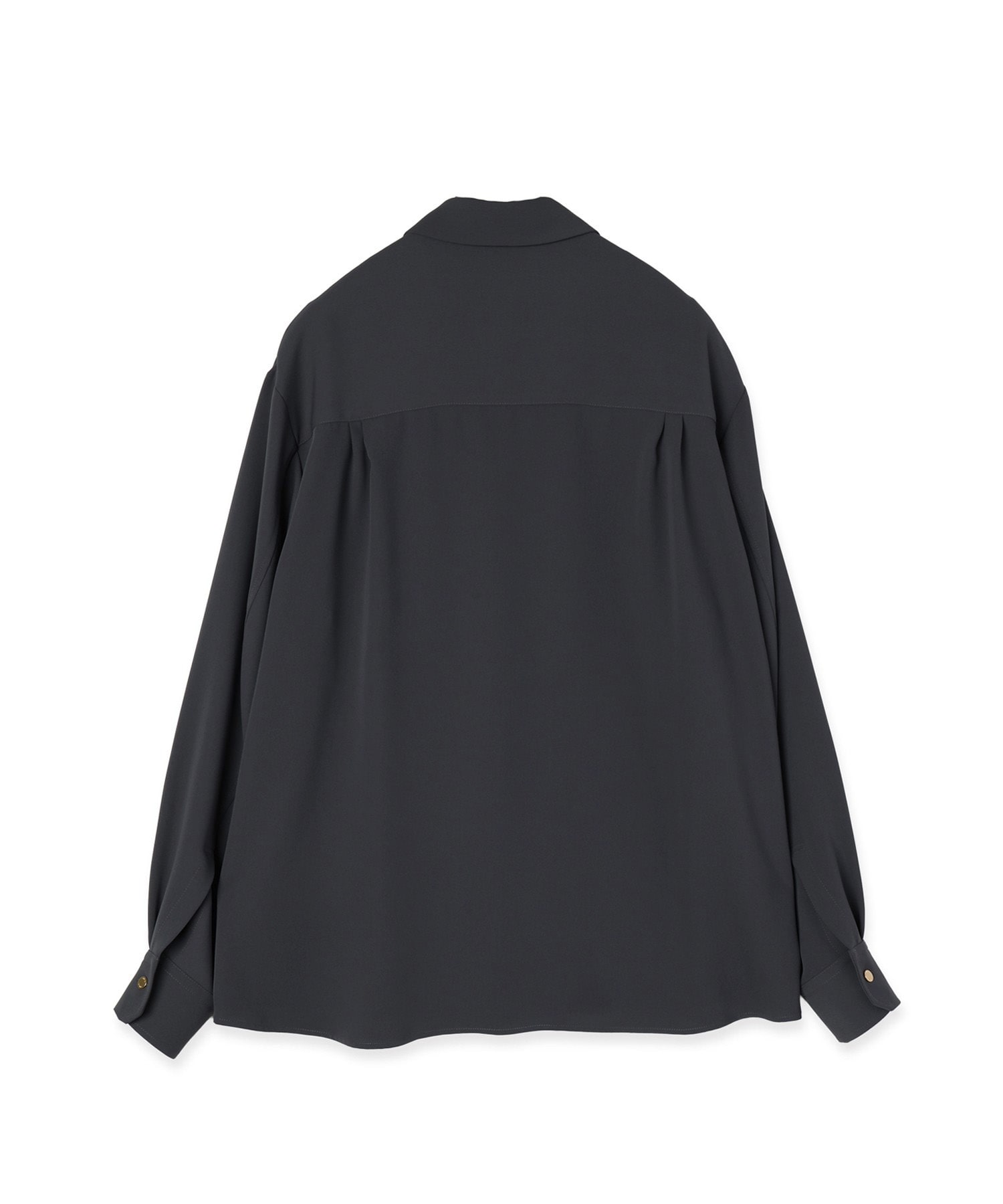 Double Cloth Chin Tab Long Sleeve Shirt CULLNI