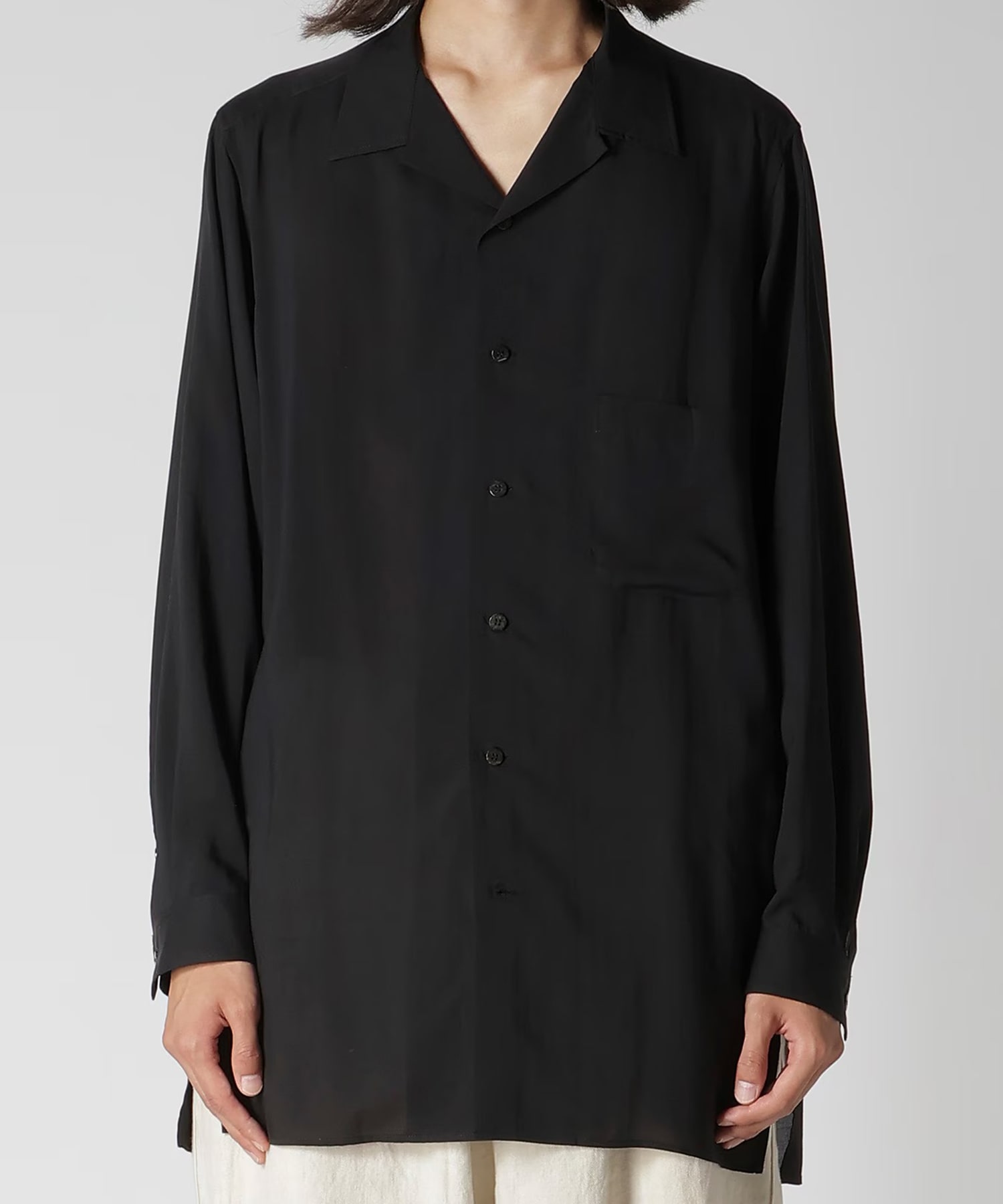 開襟左胸ポケットB Y's for men