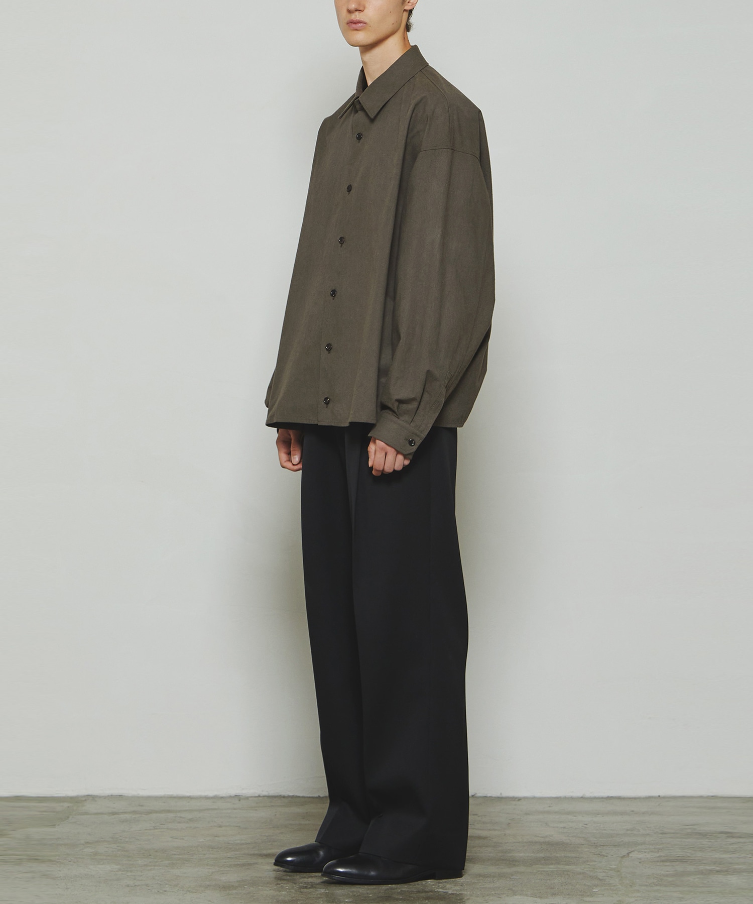 RERACS BALLOON CARDIGAN SHIRT THE RERACS