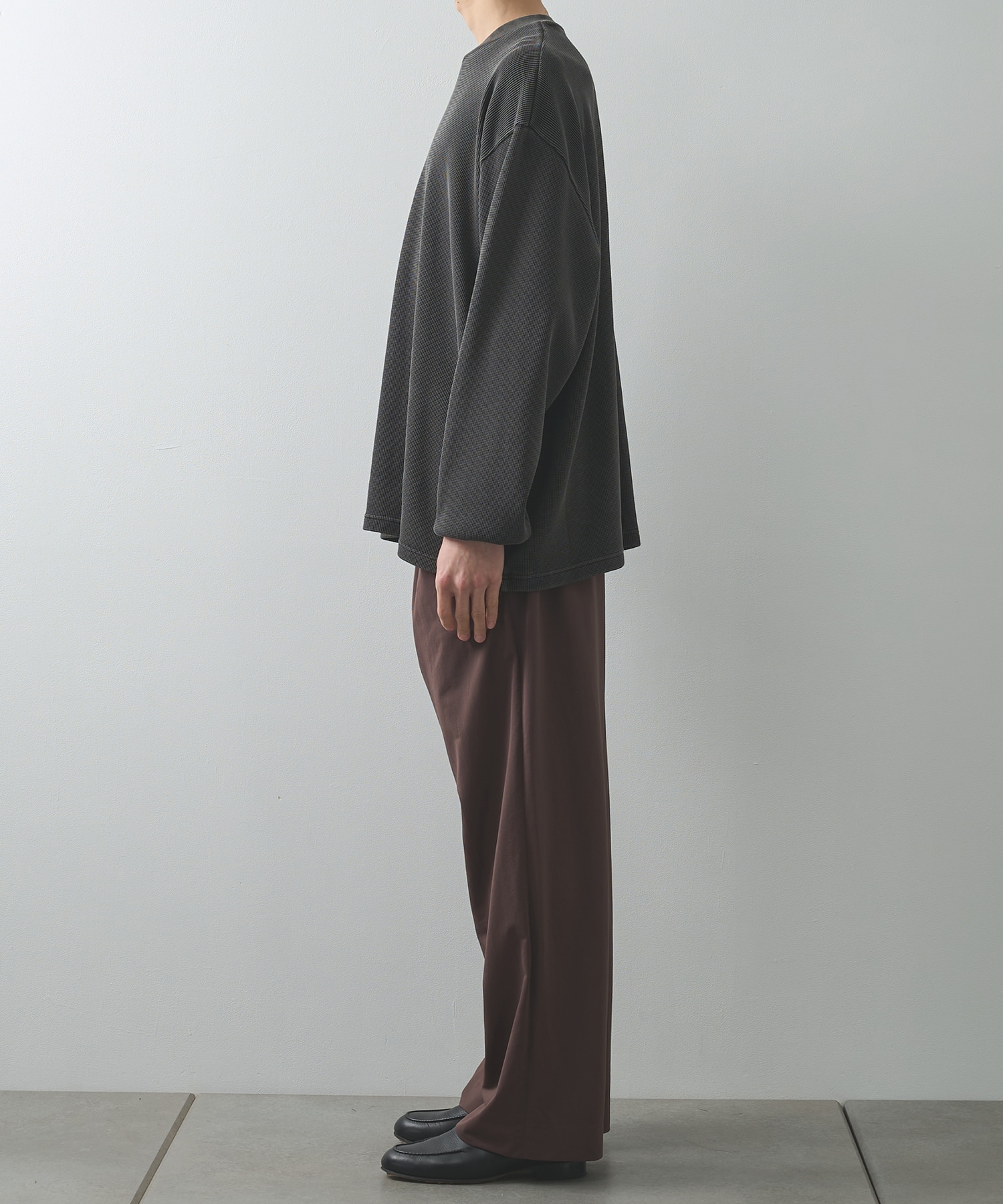 18G Garment Dye Waffle KANEMASA PHIL.