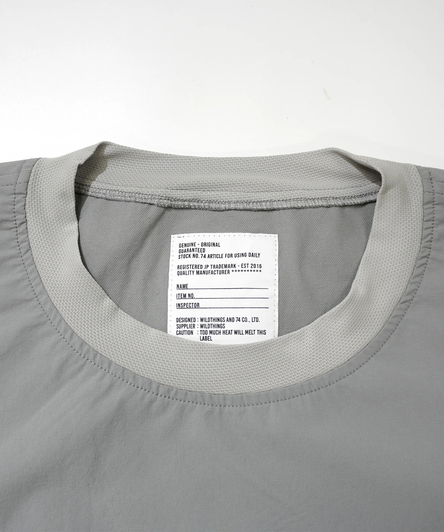 WILDTHINGS  POLIQUANT THE PROTECTED COMMON UNIFORM L/S PULLOVER // CORDURA?Fabric POLIQUANT