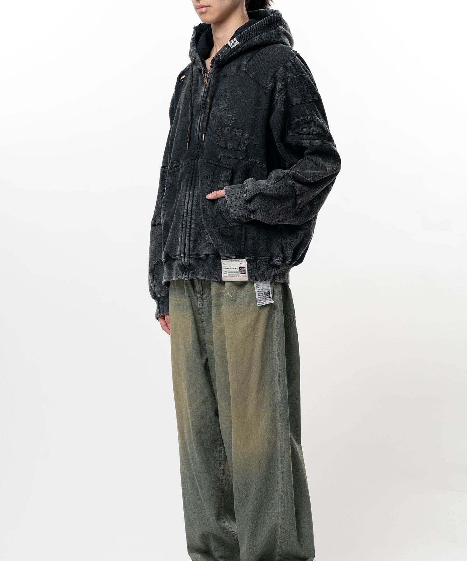 A16PK541 ZIP UP PARKA Maison MIHARA YASUHIRO