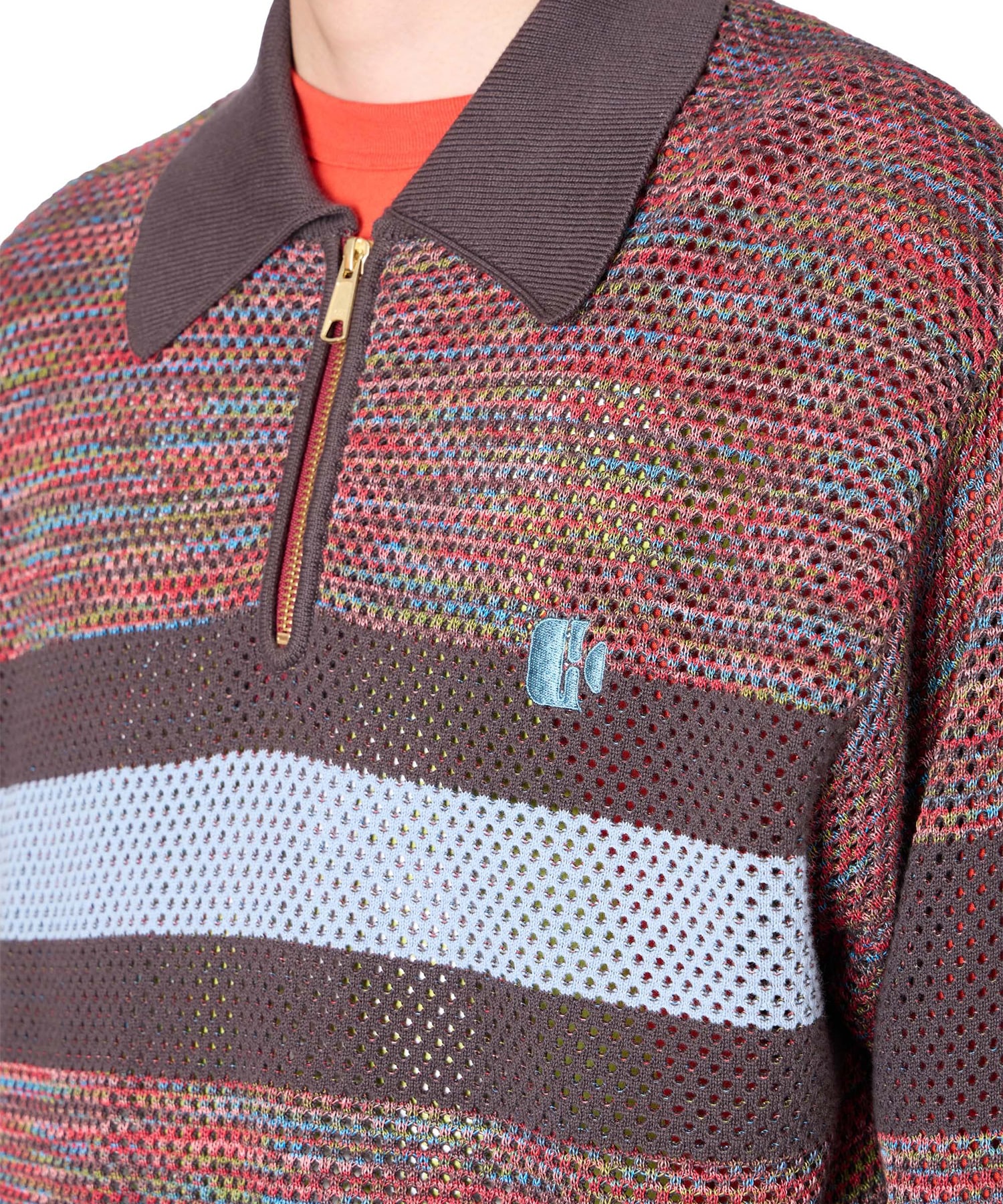 26SCM-N07306 KNIT POLO kolor