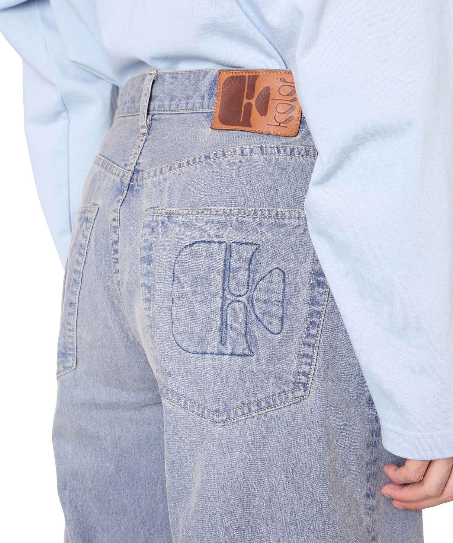 26SCM-P10107 DENIM PANTS kolor