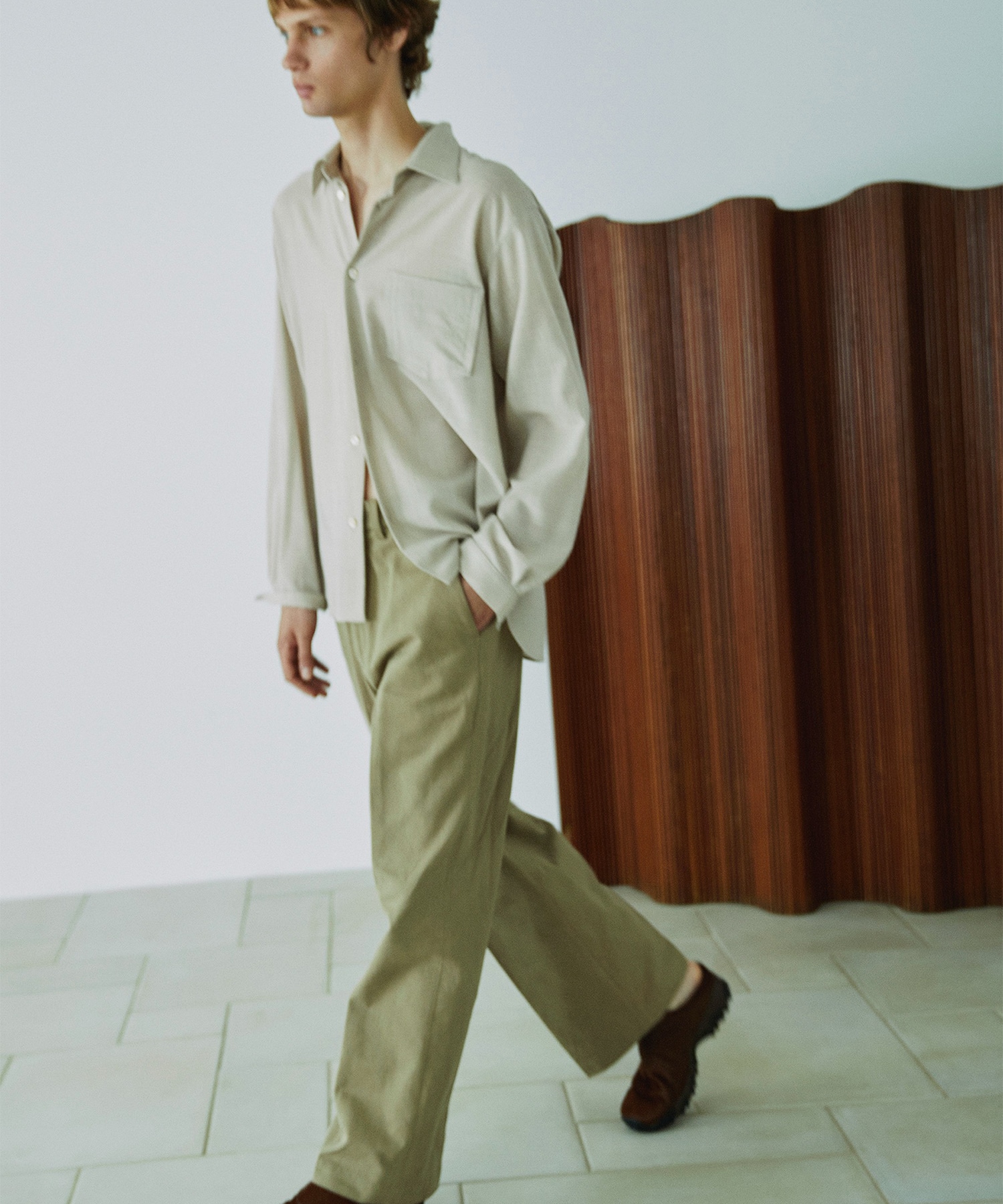 CL Wide Trousers MATSUFUJI