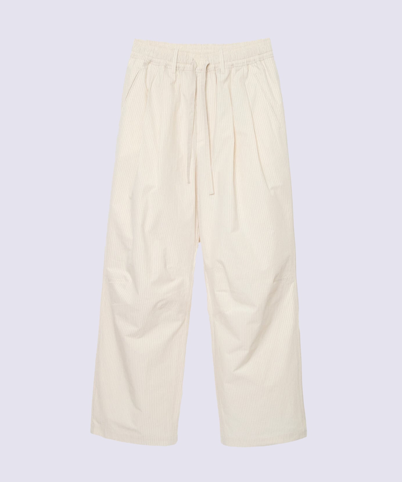 Striped Wide Trousers MATSUFUJI