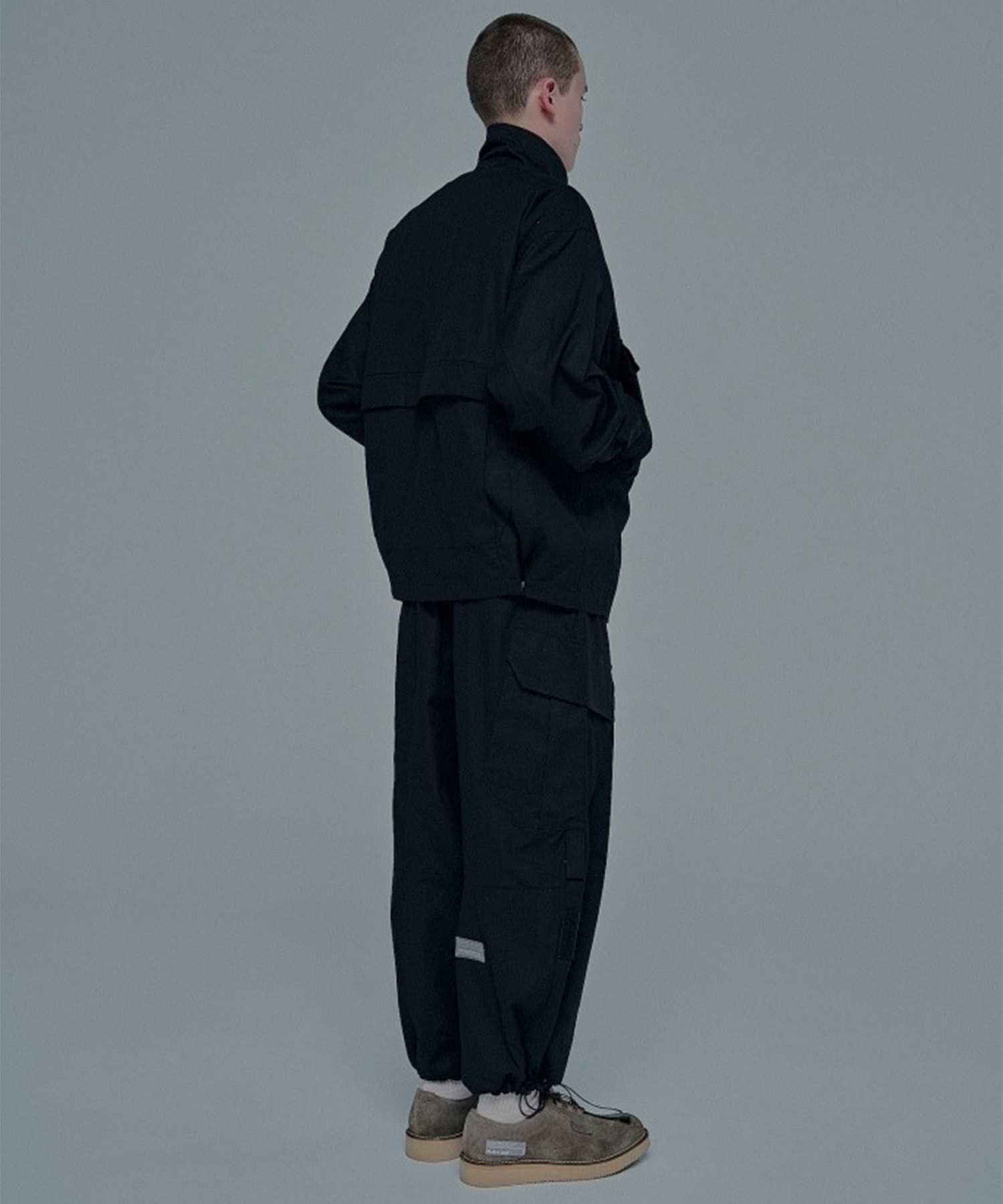 THE CHANGING LENGTH/HEM CROPPED CARGO PANTS POLIQUANT